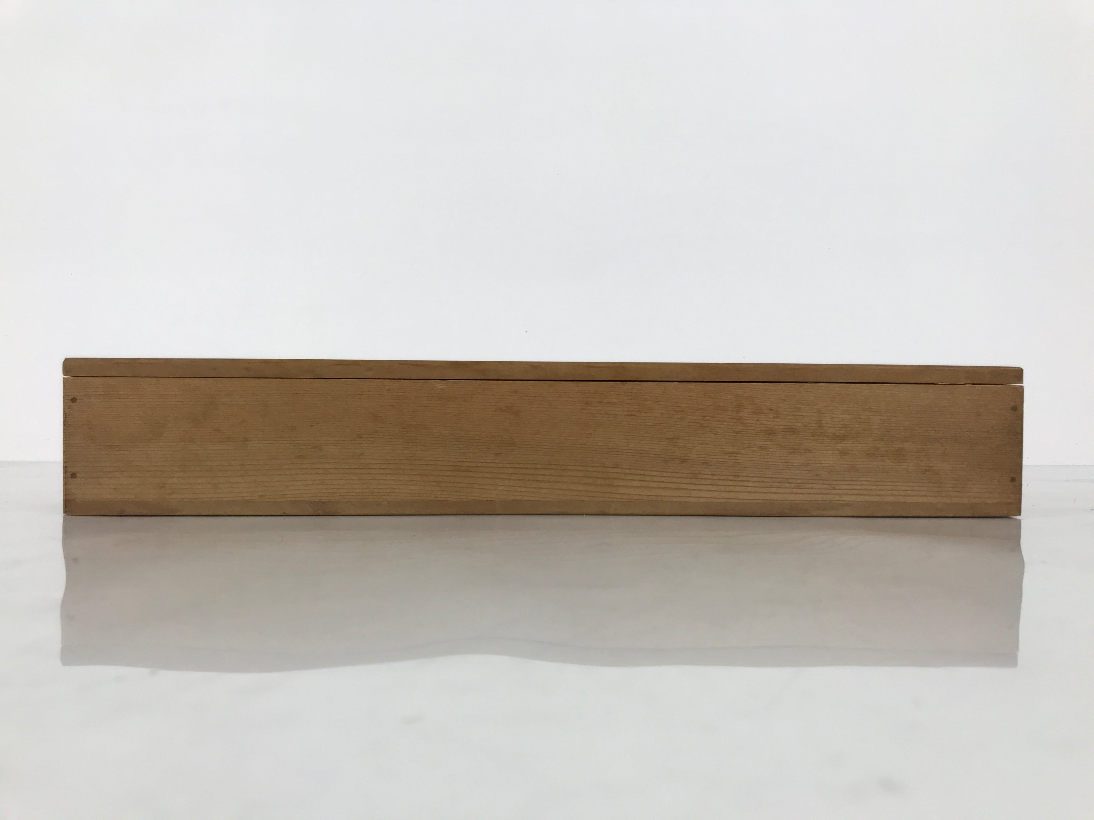 Japanese Wooden Hanging Scroll Box Vtg Kakejiku Hako Inside Length 37.6cm SB347