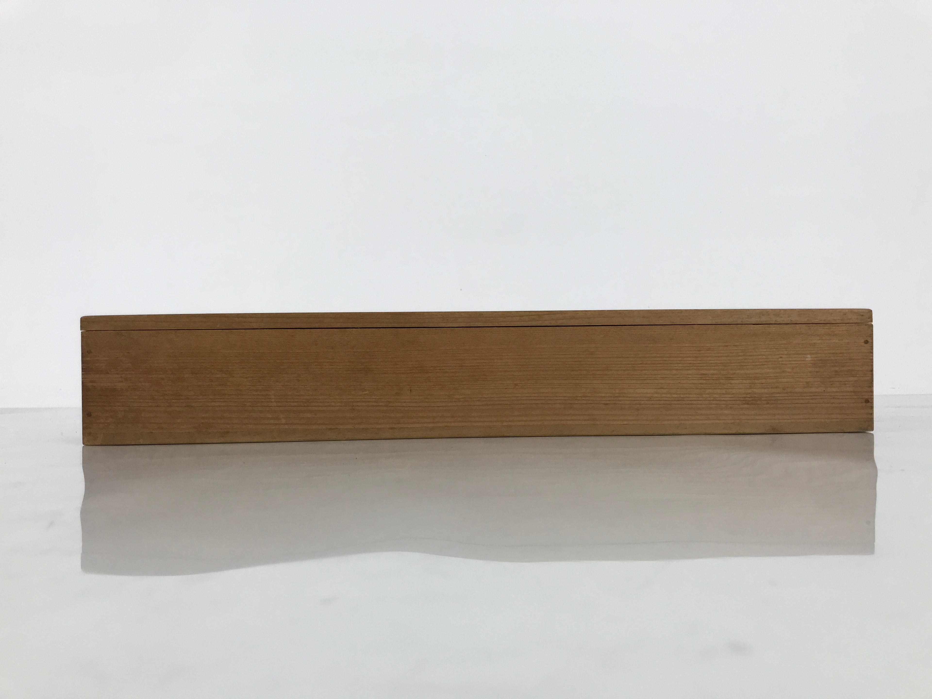 Japanese Wooden Hanging Scroll Box Vtg Kakejiku Hako Inside Length 37.6cm SB347