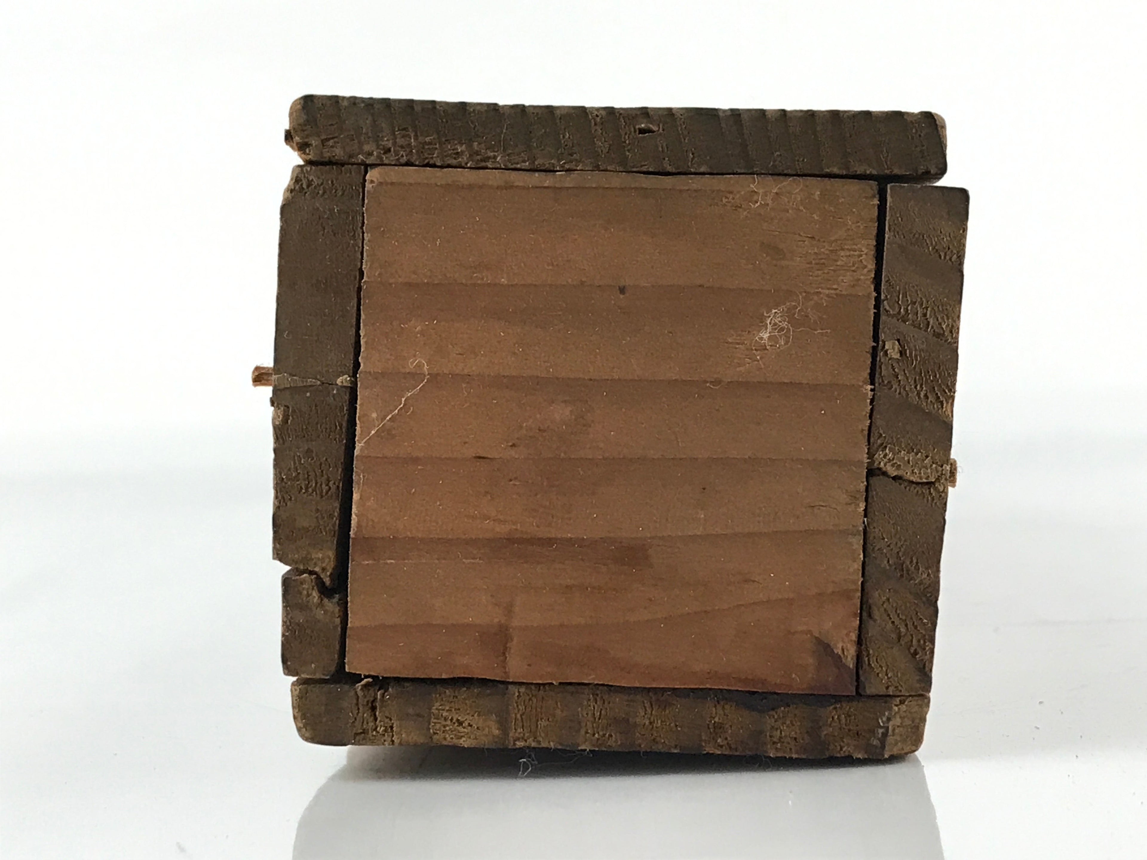 Japanese Wooden Hanging Scroll Box Vtg Kakejiku Hako Inside Length 40.5cm SB291