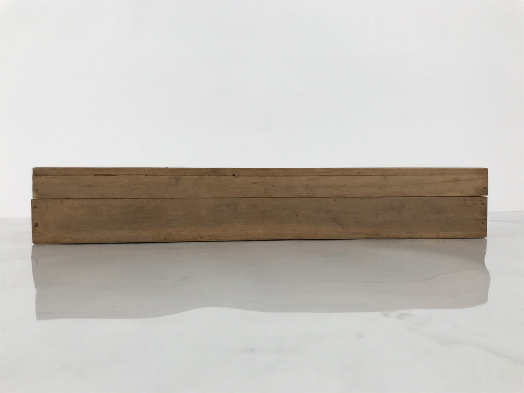 Japanese Wooden Hanging Scroll Box Vtg Kakejiku Hako Inside Length 42.9cm SB342