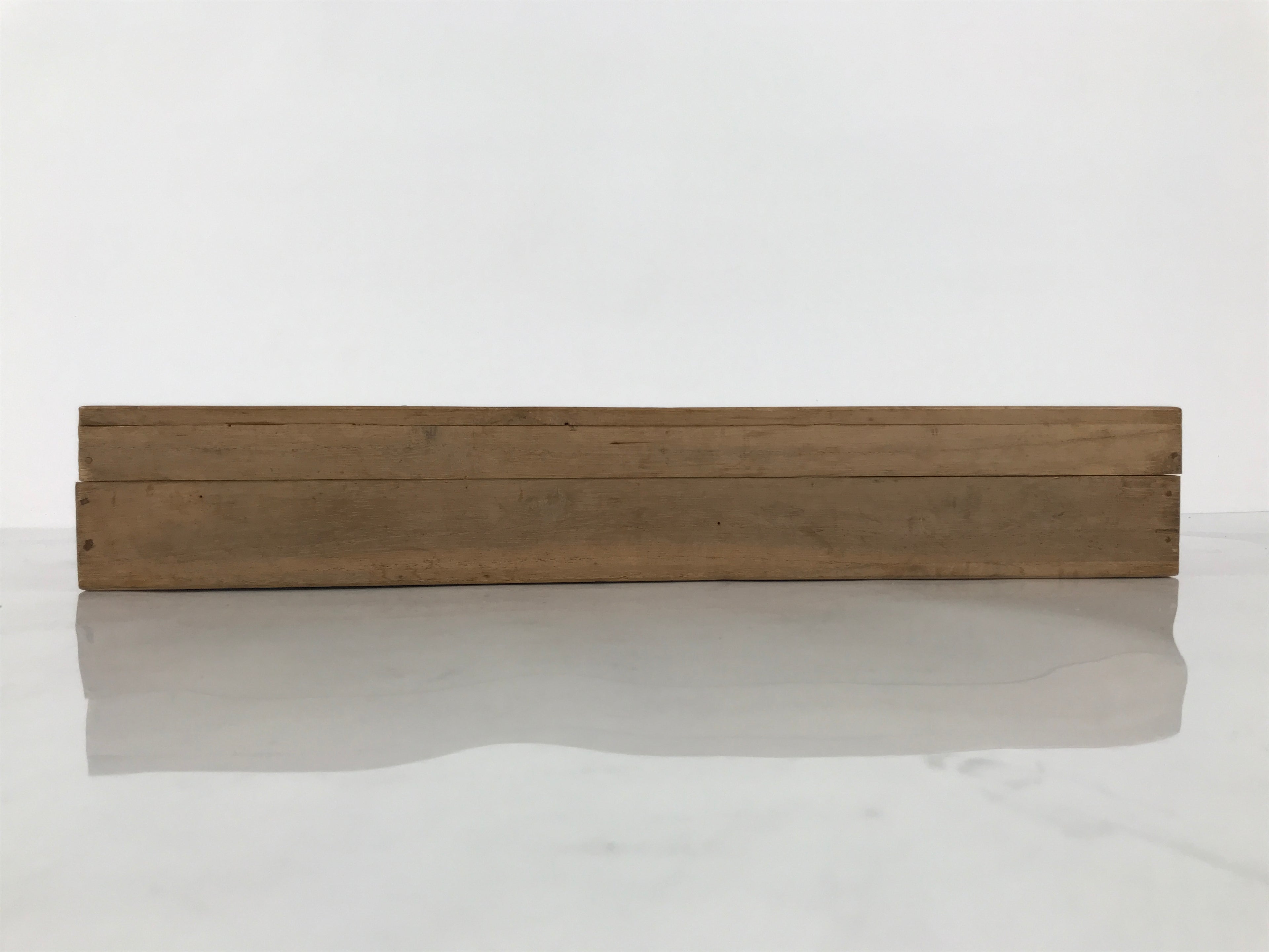 Japanese Wooden Hanging Scroll Box Vtg Kakejiku Hako Inside Length 42.9cm SB342