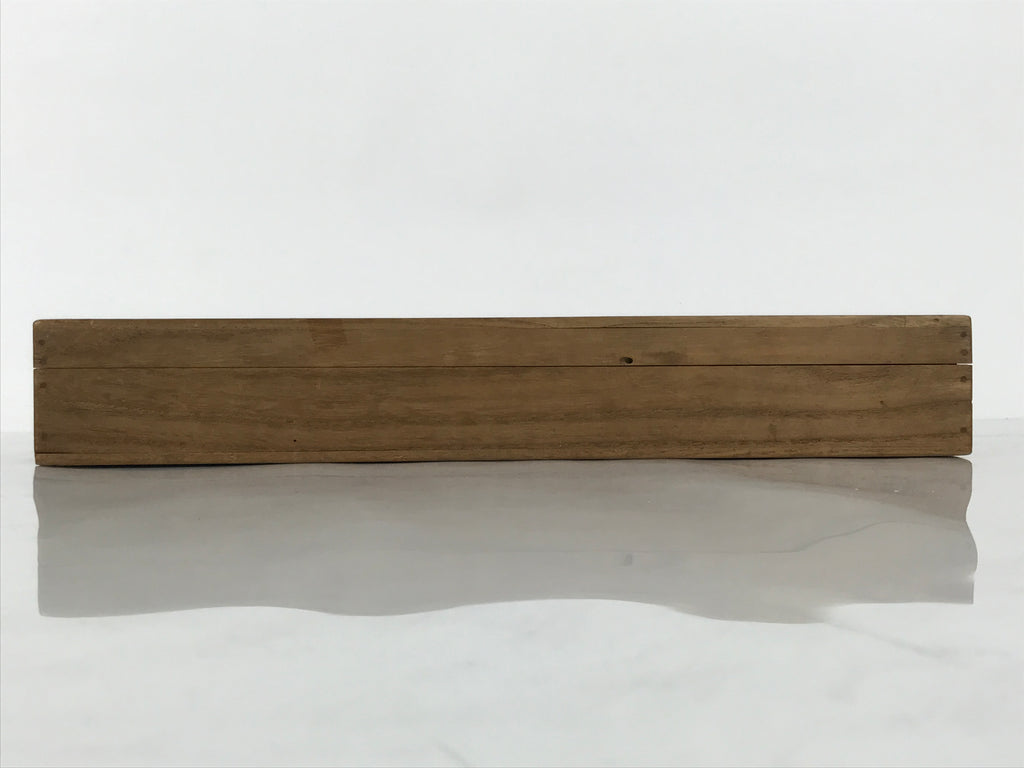Japanese Wooden Hanging Scroll Box Vtg Kakejiku Hako Inside Length 42.9cm SB344