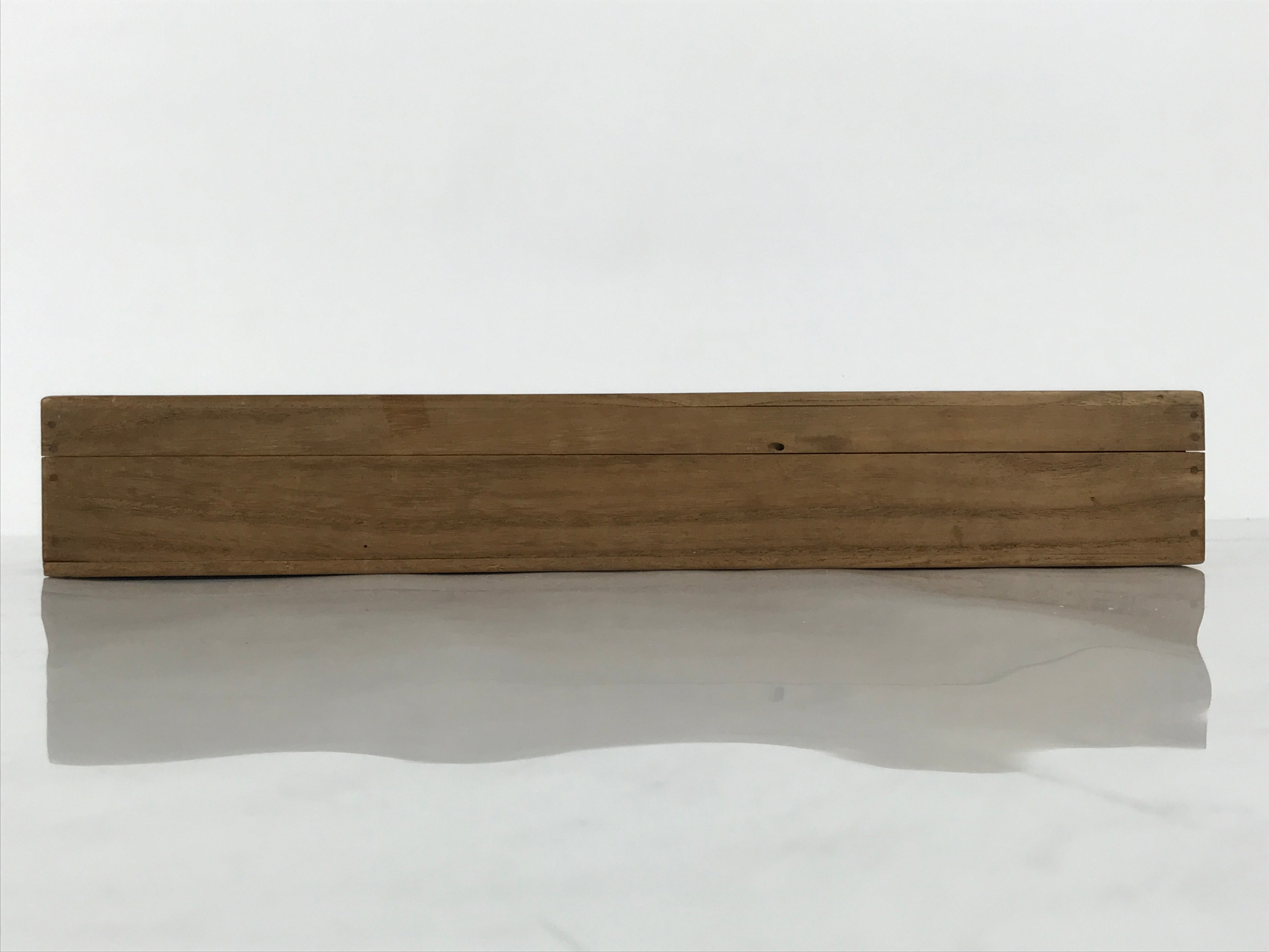 Japanese Wooden Hanging Scroll Box Vtg Kakejiku Hako Inside Length 42.9cm SB344