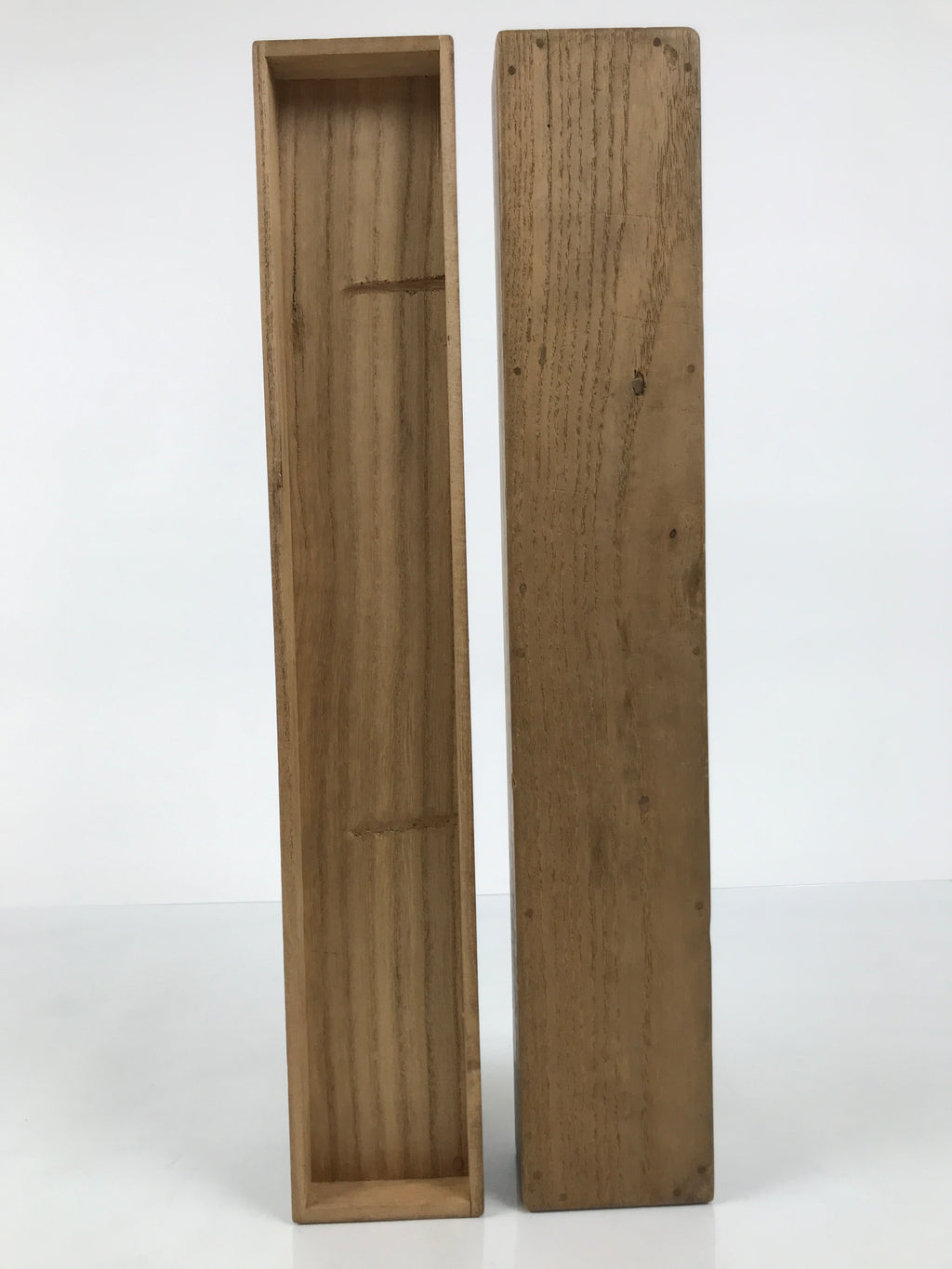 Japanese Wooden Hanging Scroll Box Vtg Kakejiku Hako Inside Length 42.9cm SB344