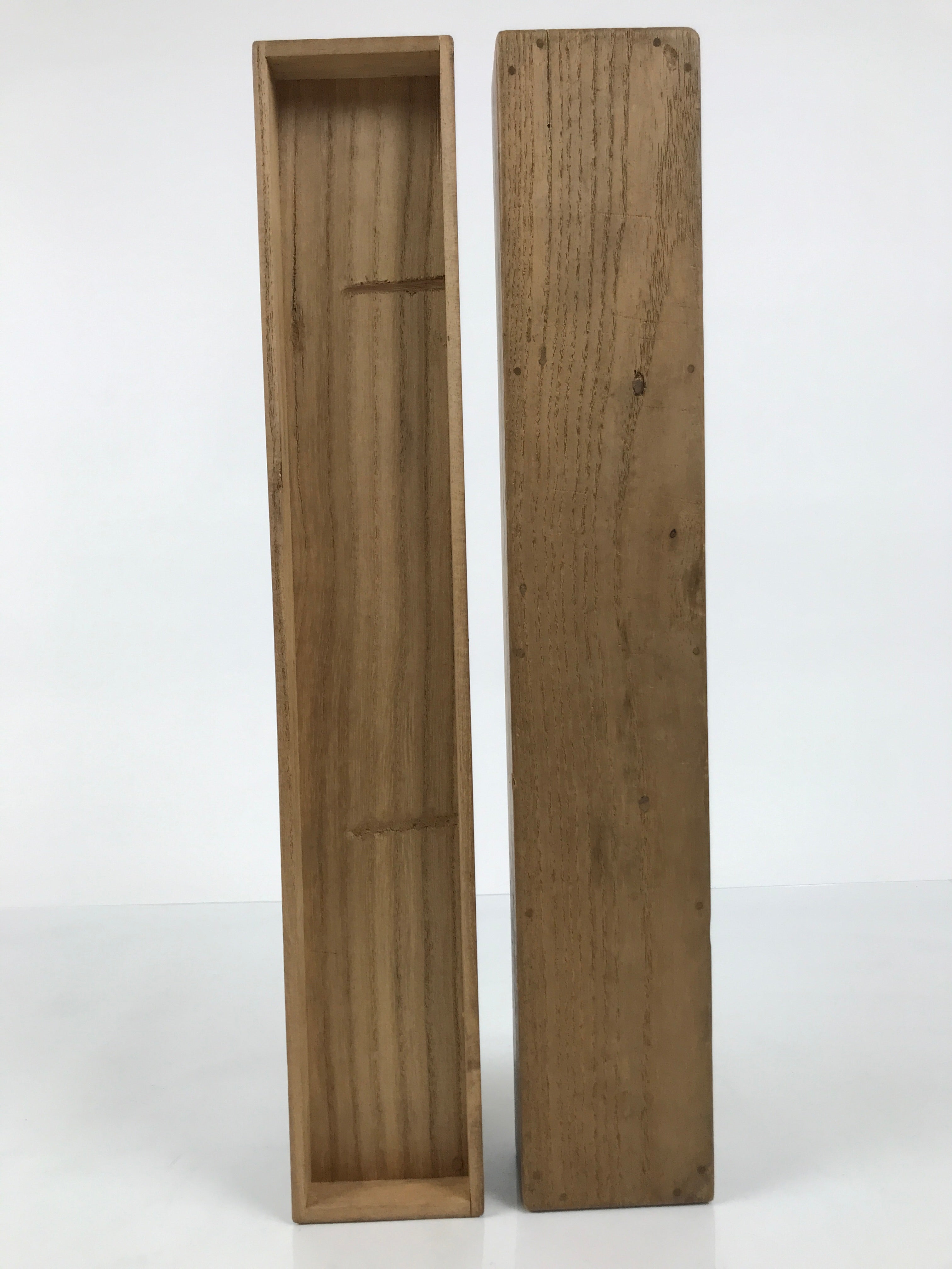 Japanese Wooden Hanging Scroll Box Vtg Kakejiku Hako Inside Length 42.9cm SB344