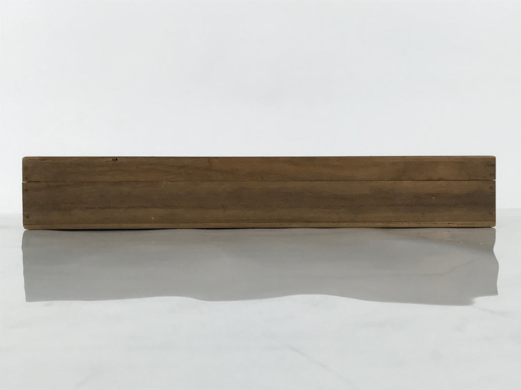 Japanese Wooden Hanging Scroll Box Vtg Kakejiku Hako Inside Length 42.9cm SB344