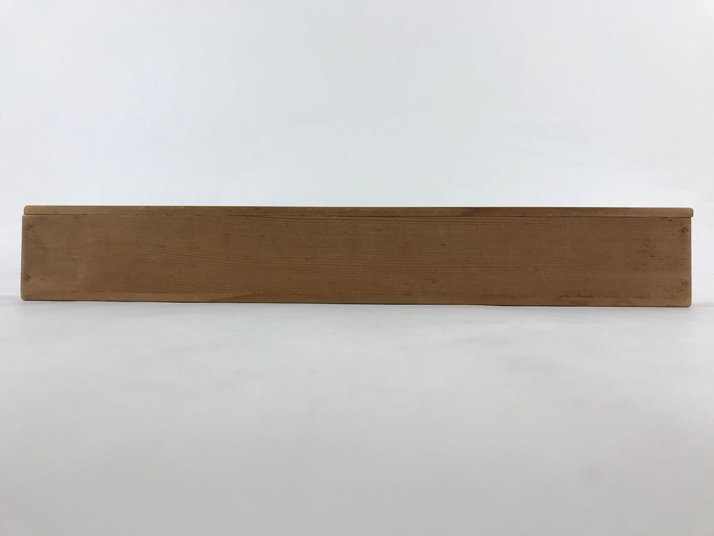 Japanese Wooden Hanging Scroll Box Vtg Kakejiku Hako Inside Length 44cm SB225