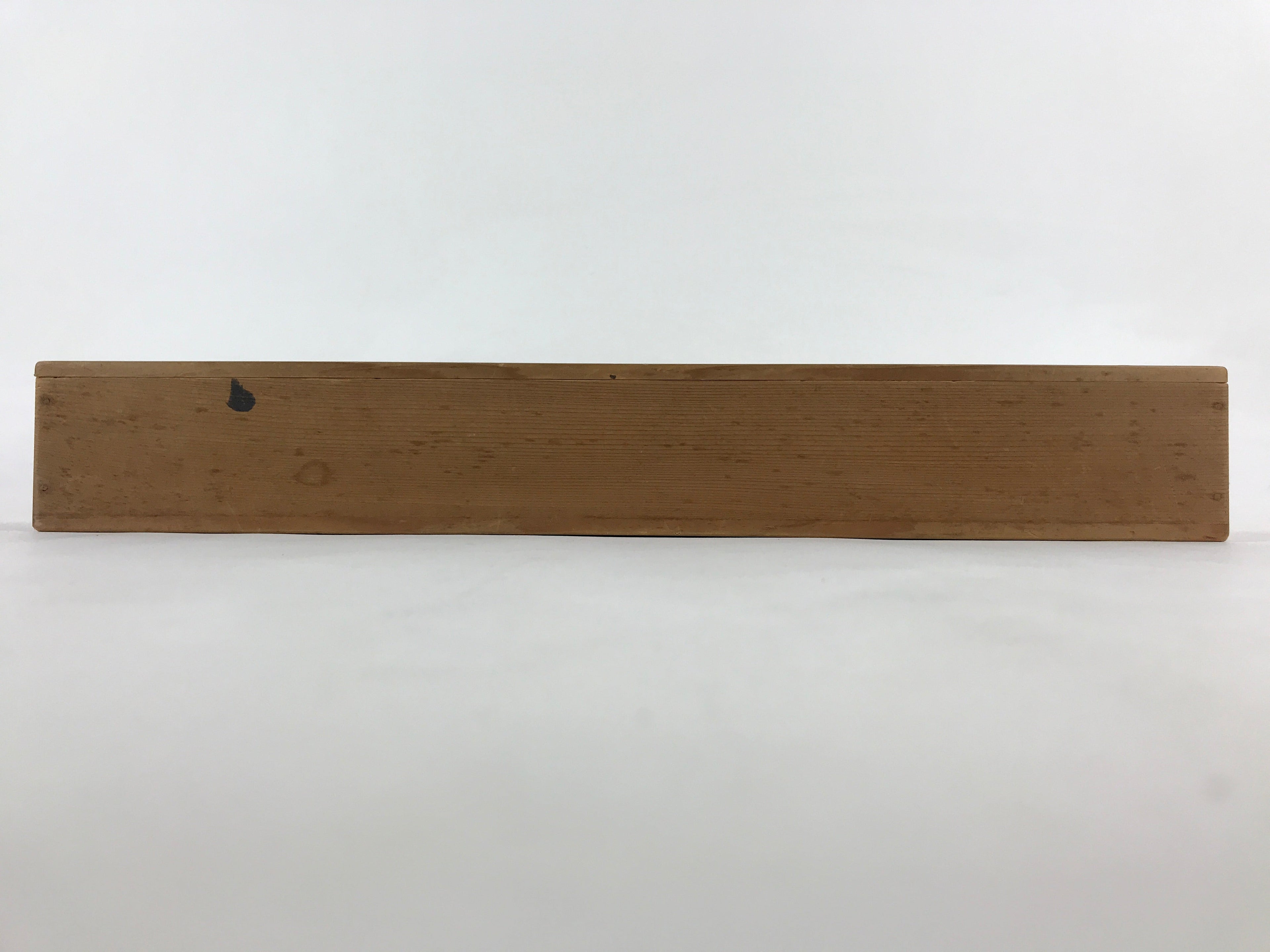 Japanese Wooden Hanging Scroll Box Vtg Kakejiku Hako Inside Length 44cm SB225
