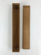 Japanese Wooden Hanging Scroll Box Vtg Kakejiku Hako Inside Length 44cm SB225