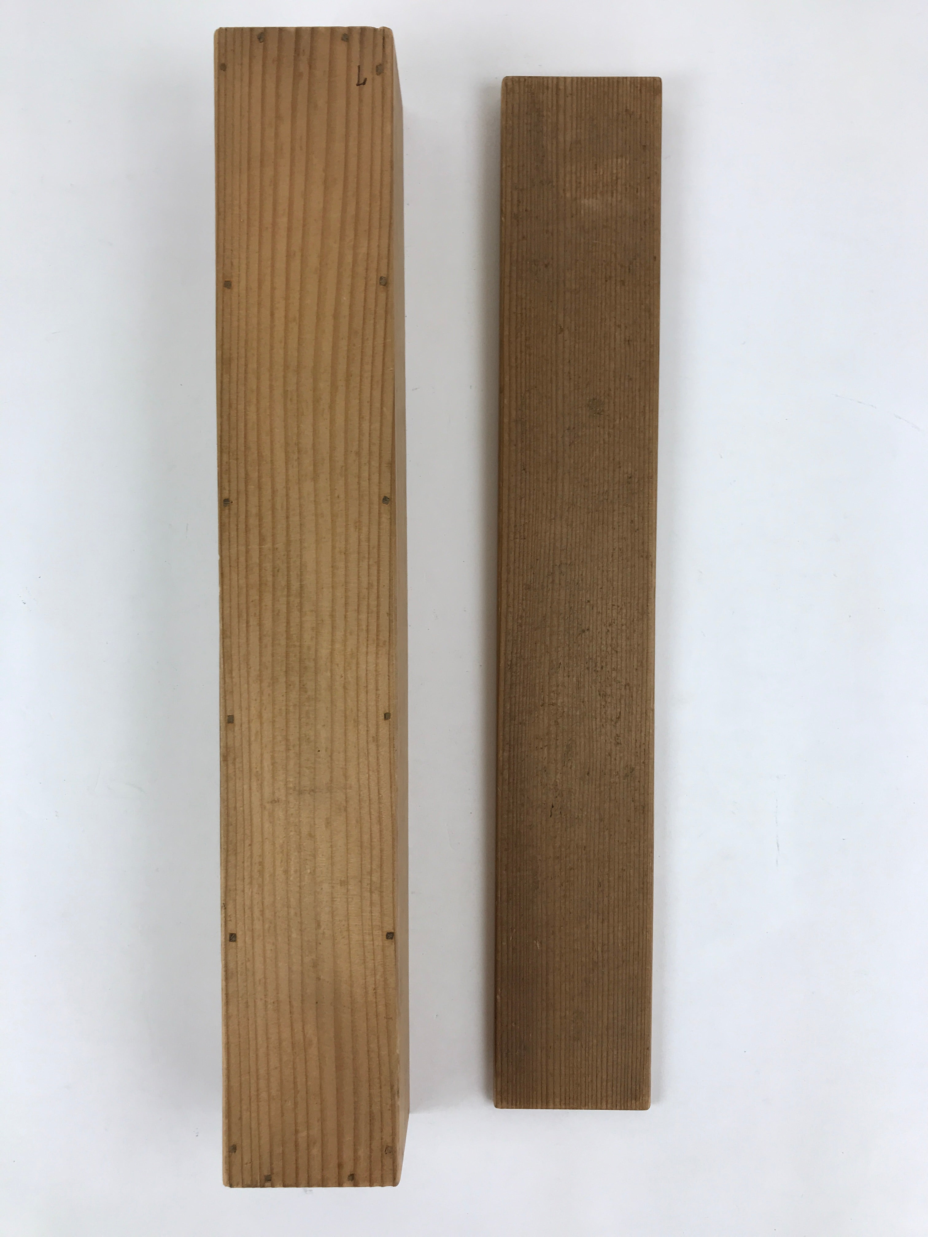 Japanese Wooden Hanging Scroll Box Vtg Kakejiku Hako Inside Length 44cm SB225