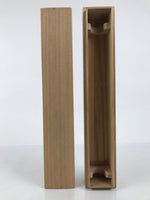 Japanese Wooden Hanging Scroll Box Vtg Kakejiku Hako Inside Length 44cm SB343