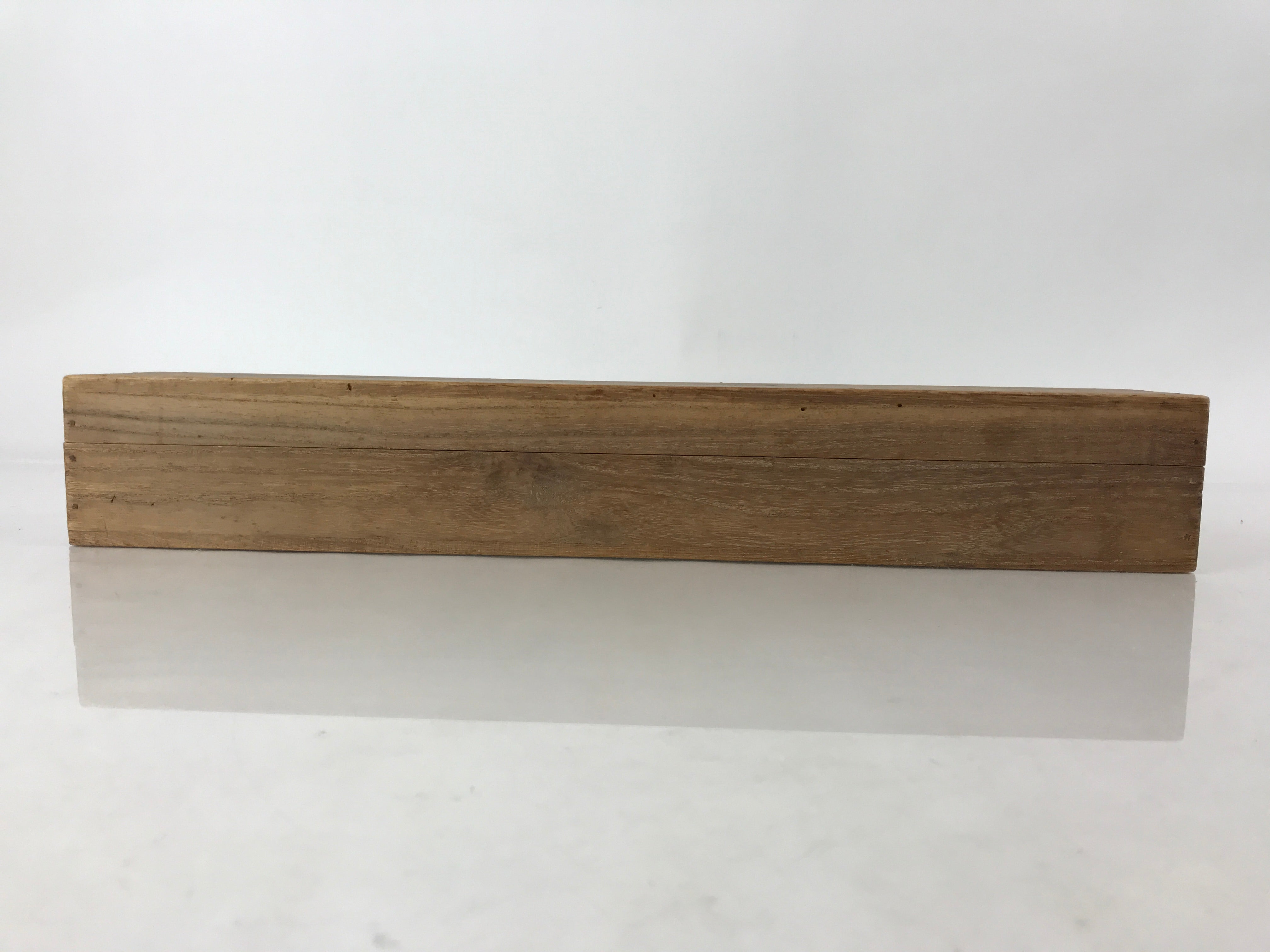 Japanese Wooden Hanging Scroll Box Vtg Kakejiku Hako Inside Length 45.4cm SB257