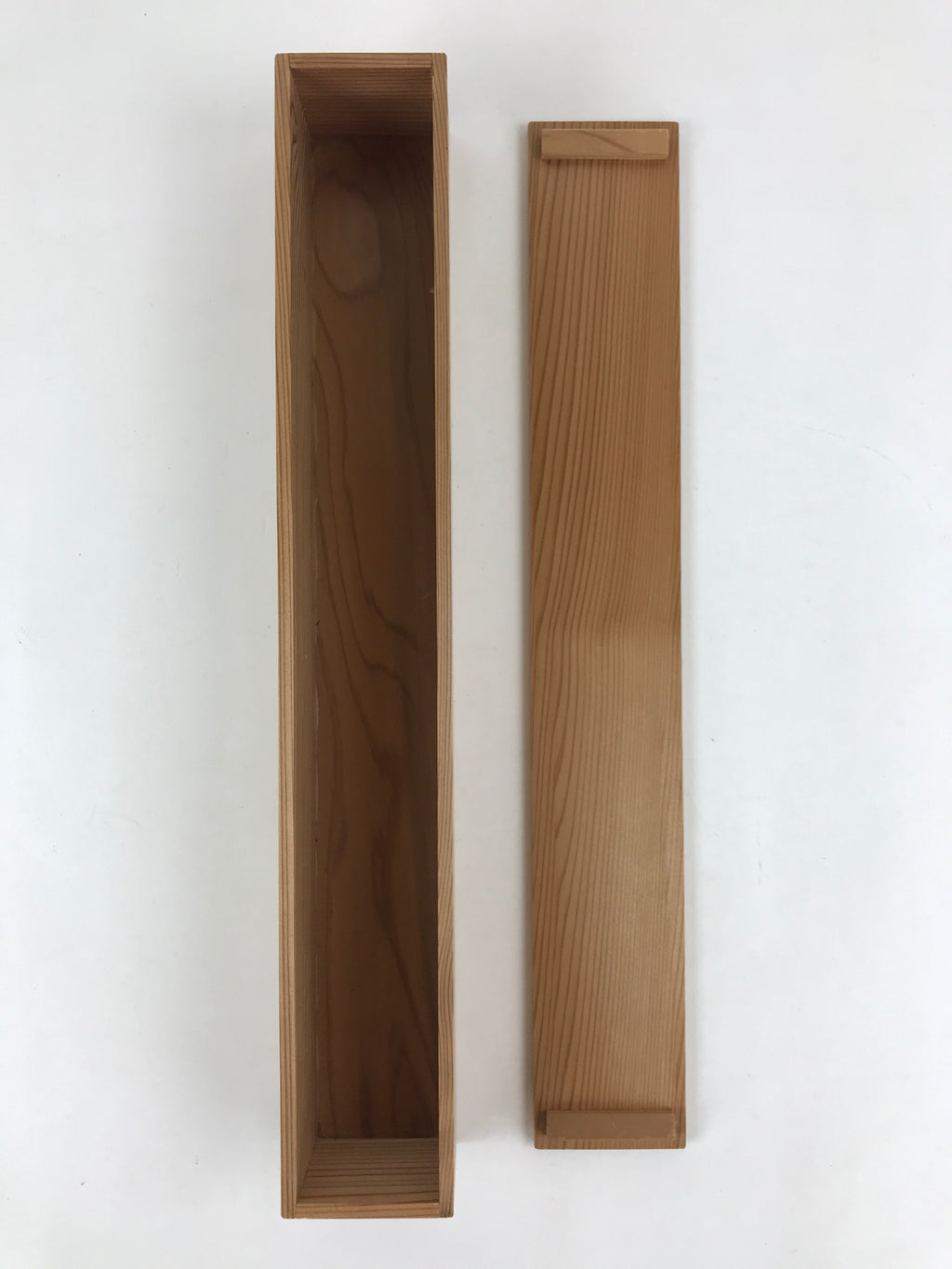 Japanese Wooden Hanging Scroll Box Vtg Kakejiku Hako Inside Length 45.5cm SB226