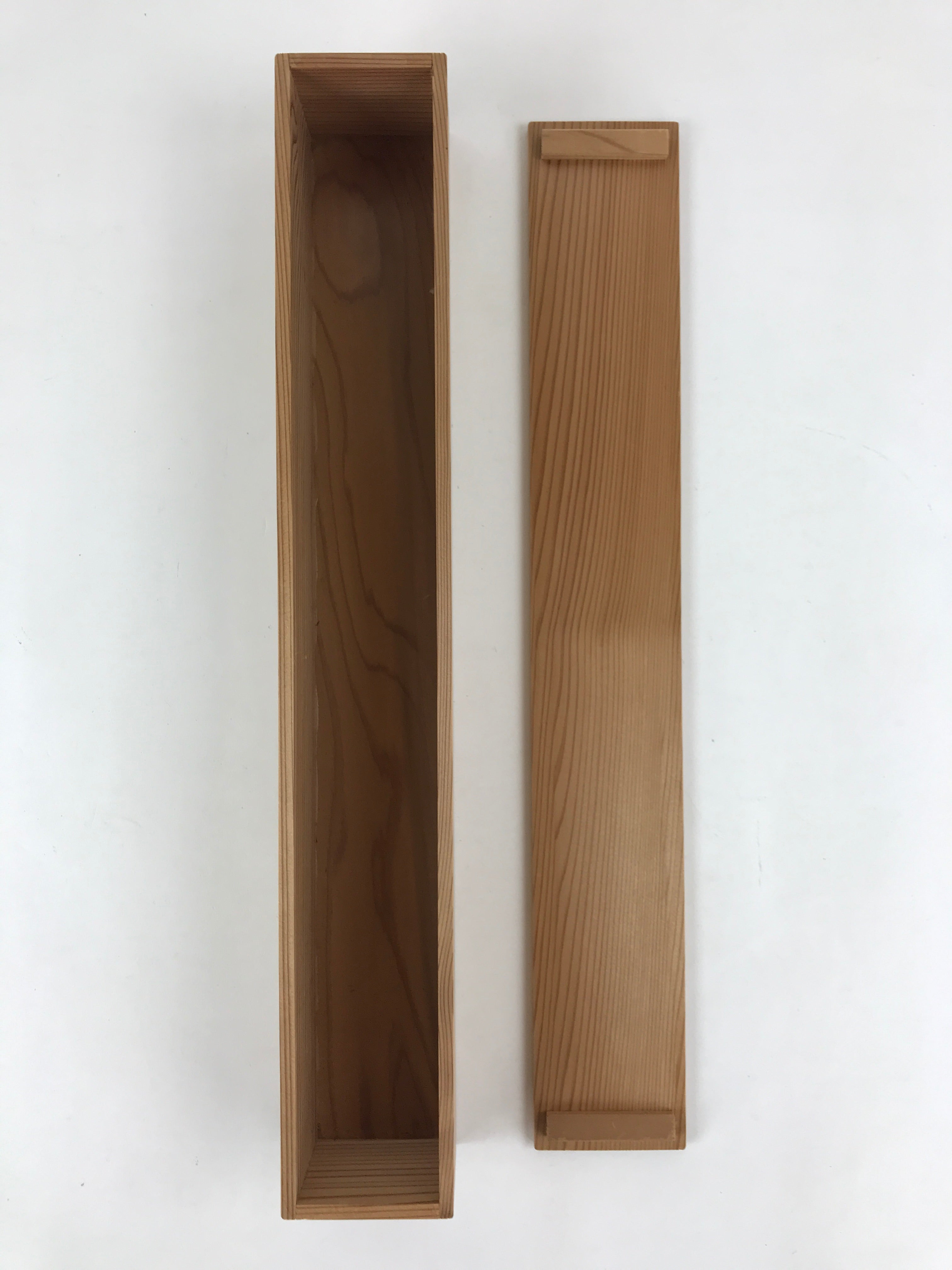 Japanese Wooden Hanging Scroll Box Vtg Kakejiku Hako Inside Length 45.5cm SB226