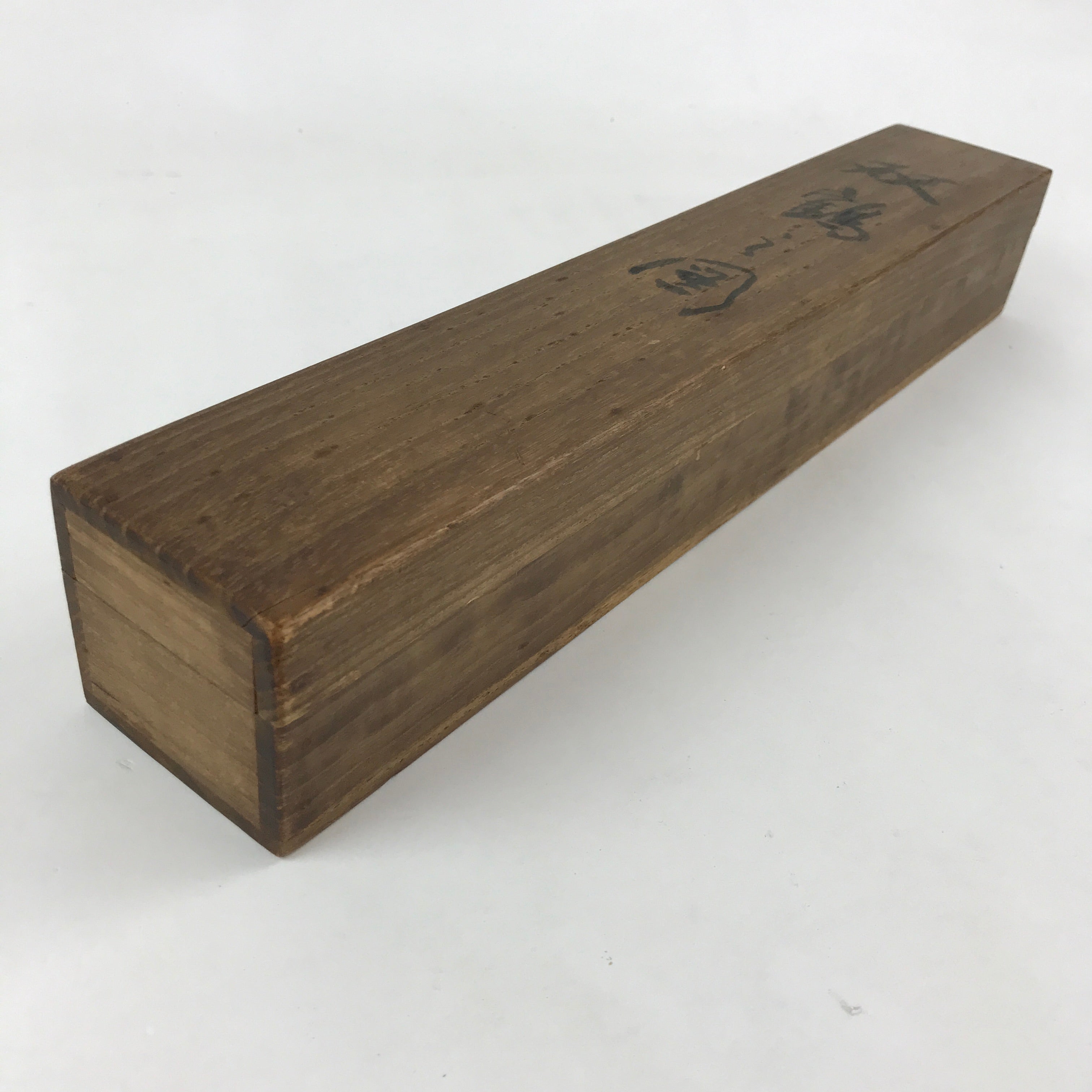 Japanese Wooden Hanging Scroll Box Vtg Kakejiku Hako Inside Length 45cm SB232