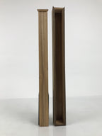 Japanese Wooden Hanging Scroll Box Vtg Kakejiku Hako Inside Length 46.4cm SB349