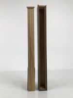 Japanese Wooden Hanging Scroll Box Vtg Kakejiku Hako Inside Length 46.4cm SB349
