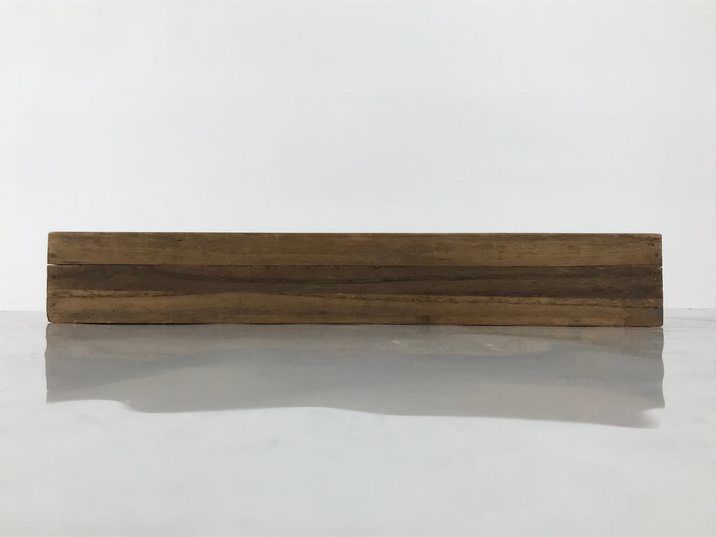 Japanese Wooden Hanging Scroll Box Vtg Kakejiku Hako Inside Length 47.2cm SB353