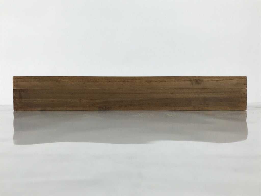 Japanese Wooden Hanging Scroll Box Vtg Kakejiku Hako Inside Length 47.2cm SB353