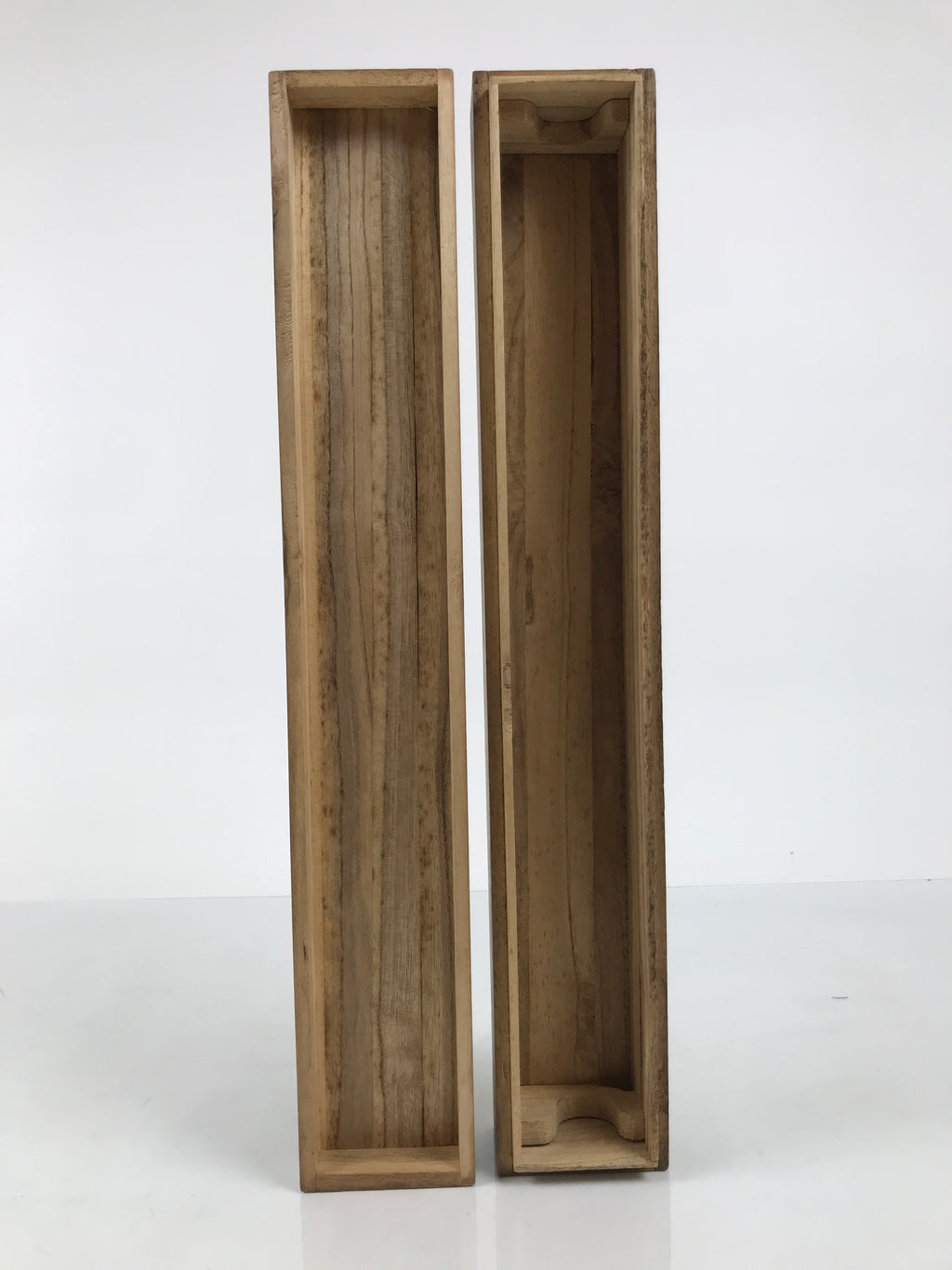 Japanese Wooden Hanging Scroll Box Vtg Kakejiku Hako Inside Length 47.2cm SB353