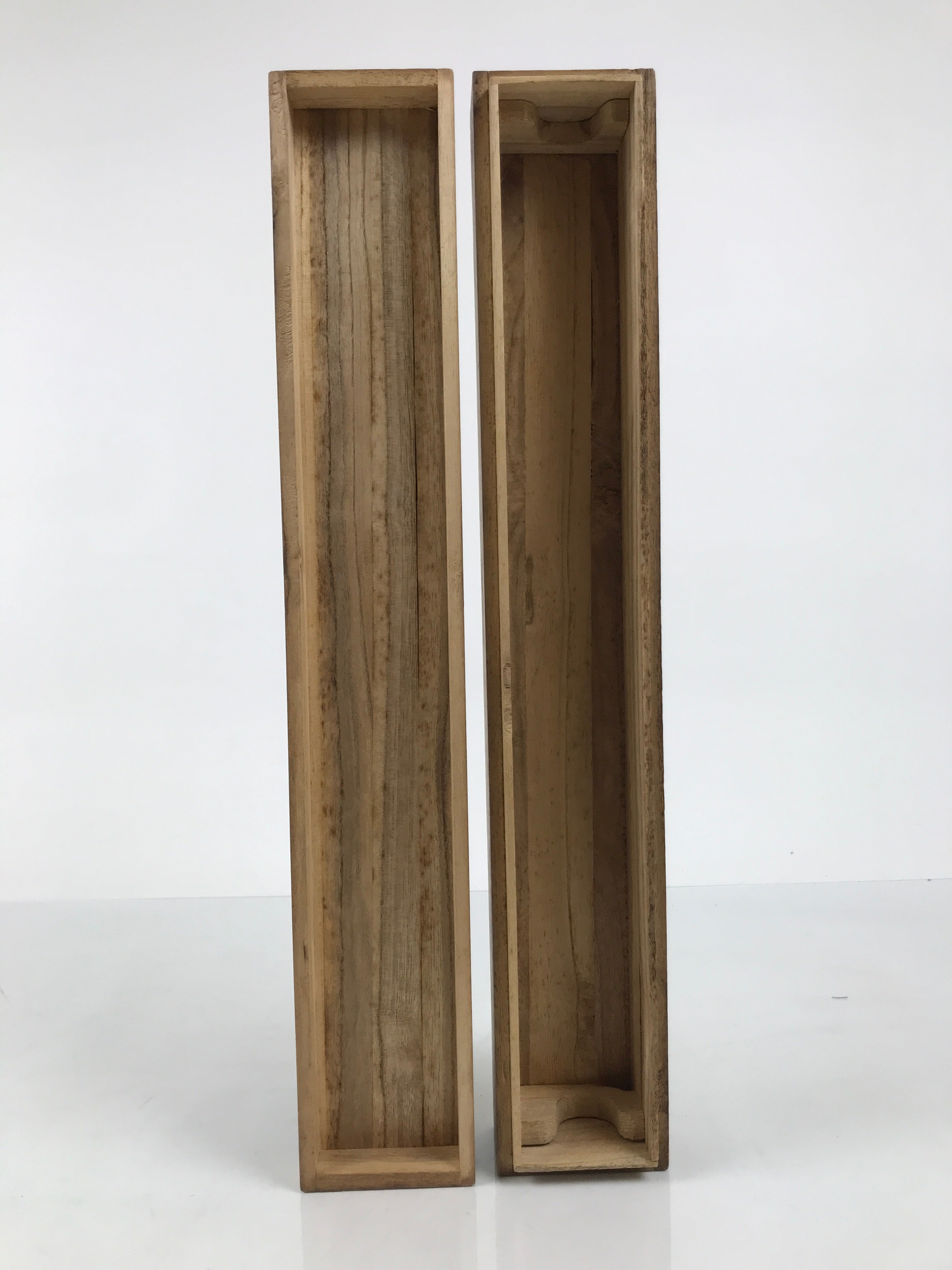 Japanese Wooden Hanging Scroll Box Vtg Kakejiku Hako Inside Length 47.2cm SB353