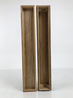 Japanese Wooden Hanging Scroll Box Vtg Kakejiku Hako Inside Length 47.2cm SB353