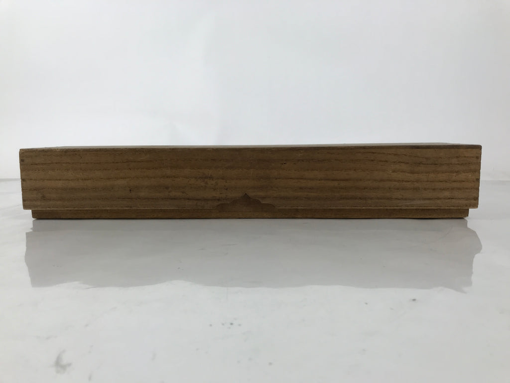 Japanese Wooden Hanging Scroll Box Vtg Kakejiku Hako Inside Length 48.5cm SB313