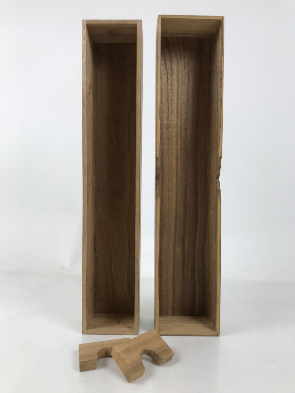 Japanese Wooden Hanging Scroll Box Vtg Kakejiku Hako Inside Length 48.5cm SB313