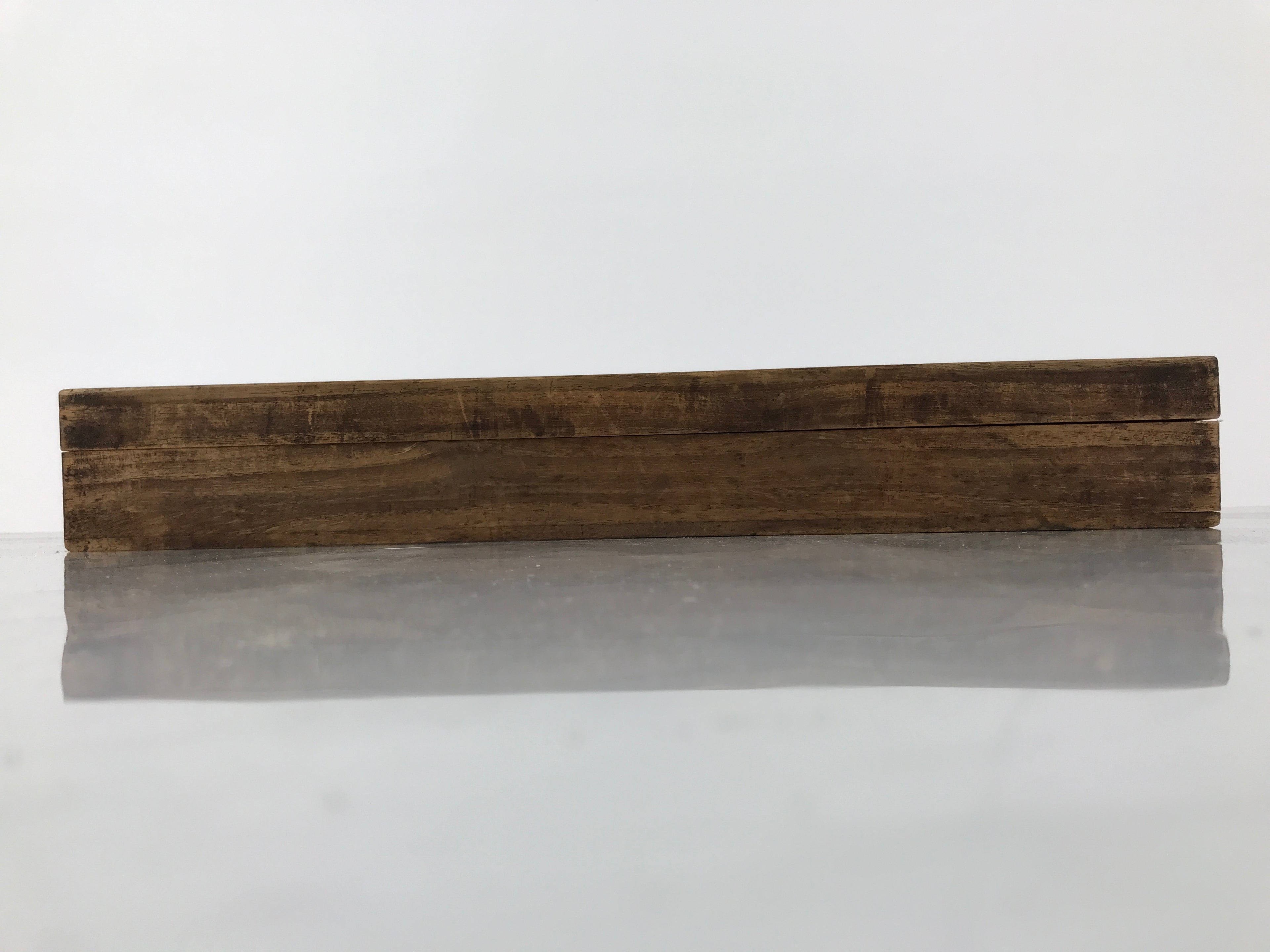 Japanese Wooden Hanging Scroll Box Vtg Kakejiku Hako Inside Length 49.1cm SB325