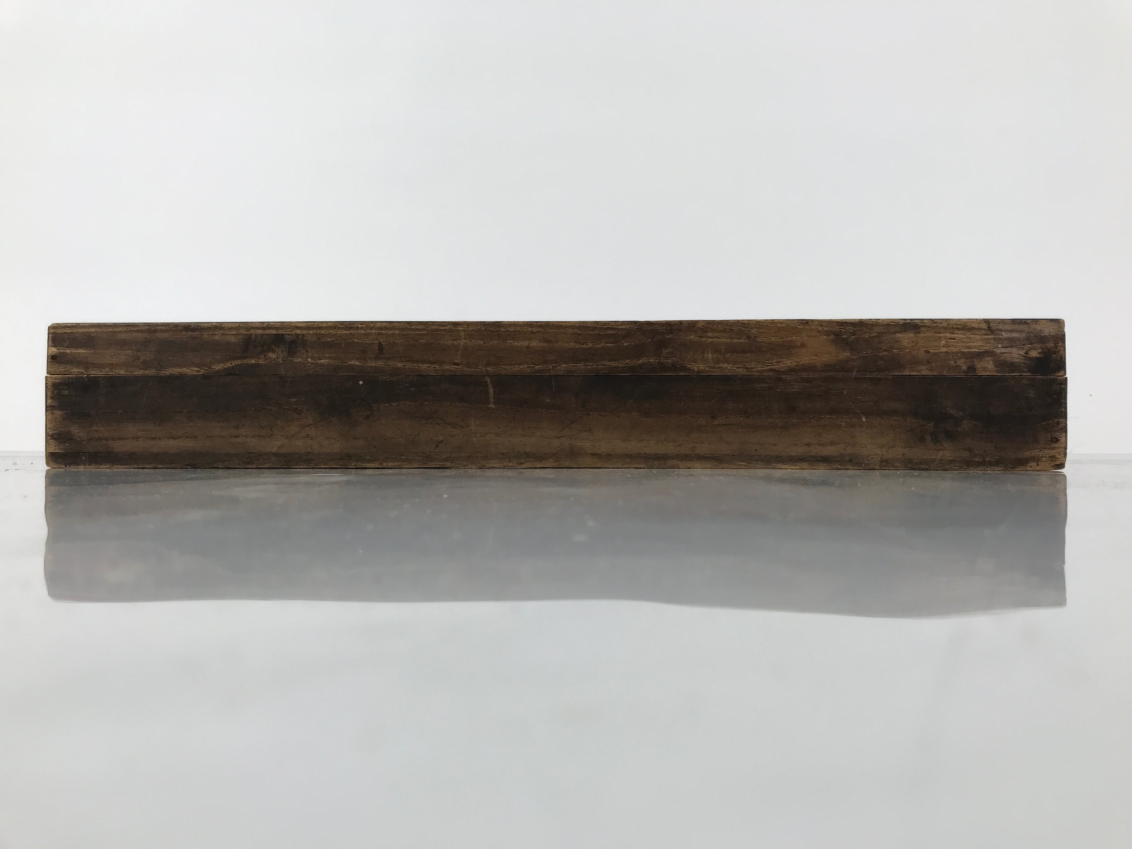 Japanese Wooden Hanging Scroll Box Vtg Kakejiku Hako Inside Length 49.1cm SB325