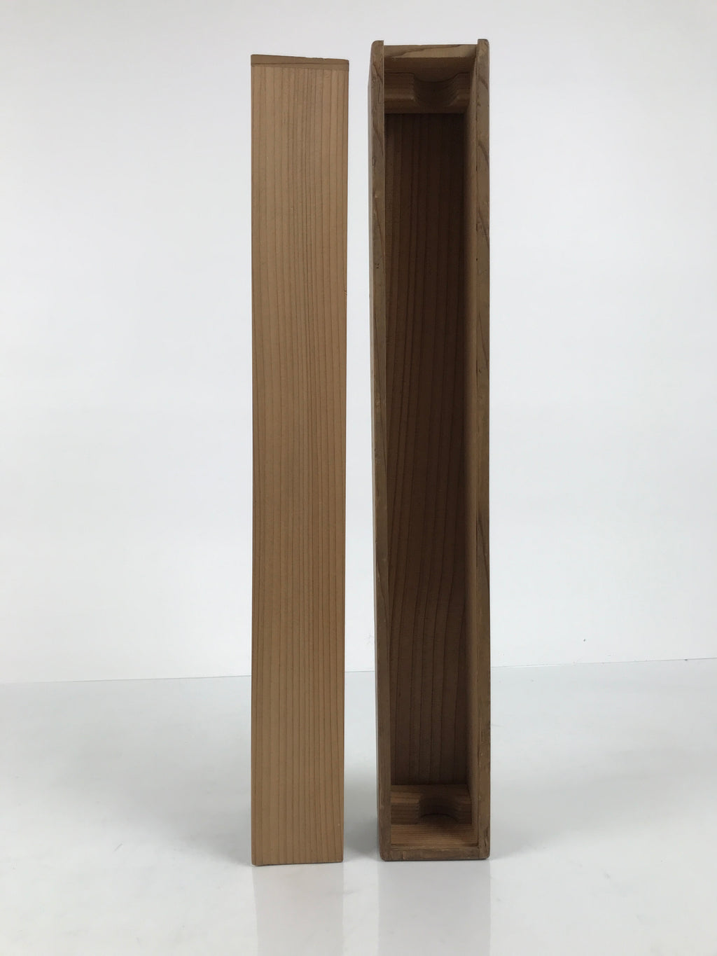 Japanese Wooden Hanging Scroll Box Vtg Kakejiku Hako Inside Length 49.1cm SB348