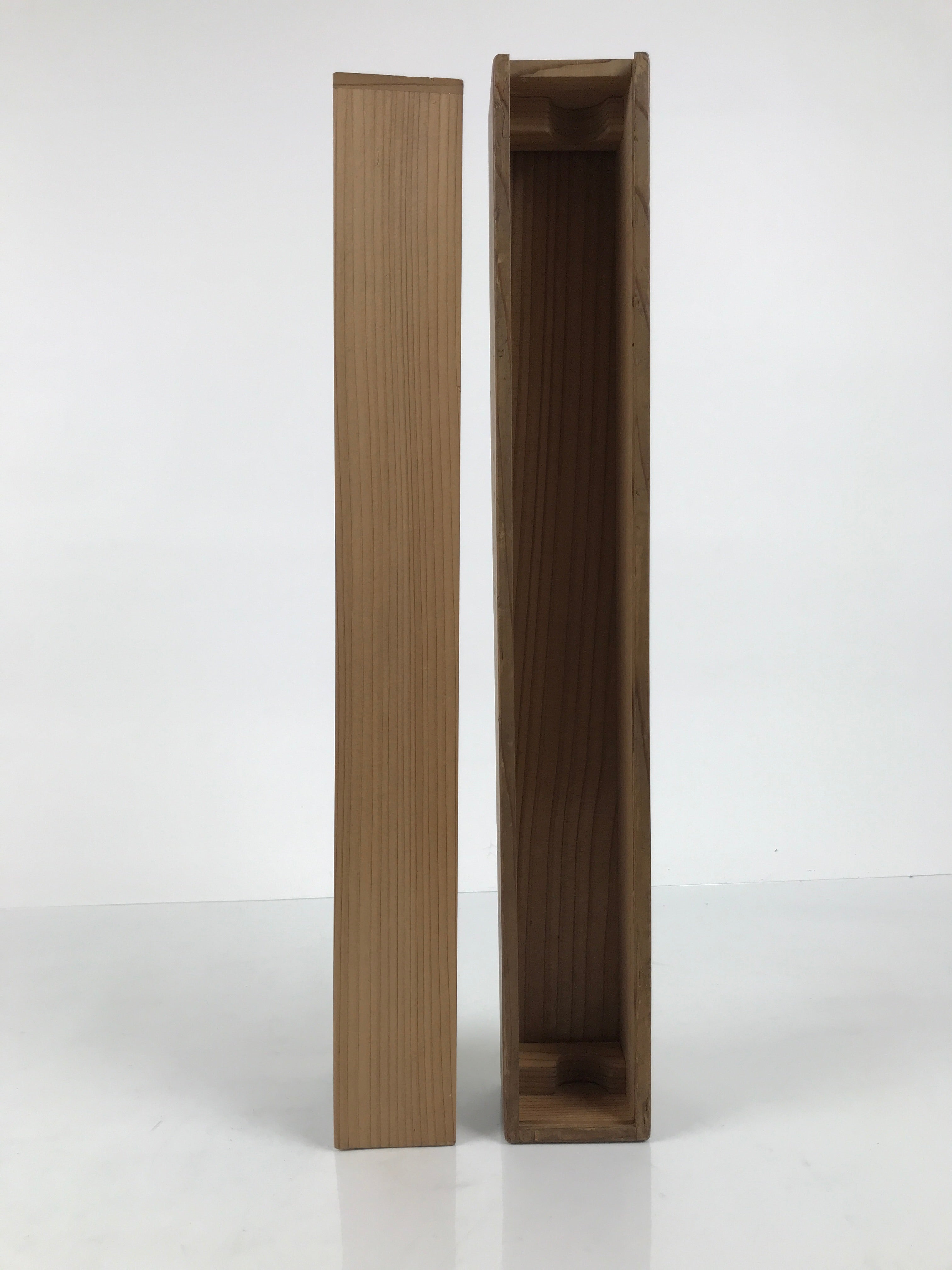 Japanese Wooden Hanging Scroll Box Vtg Kakejiku Hako Inside Length 49.1cm SB348
