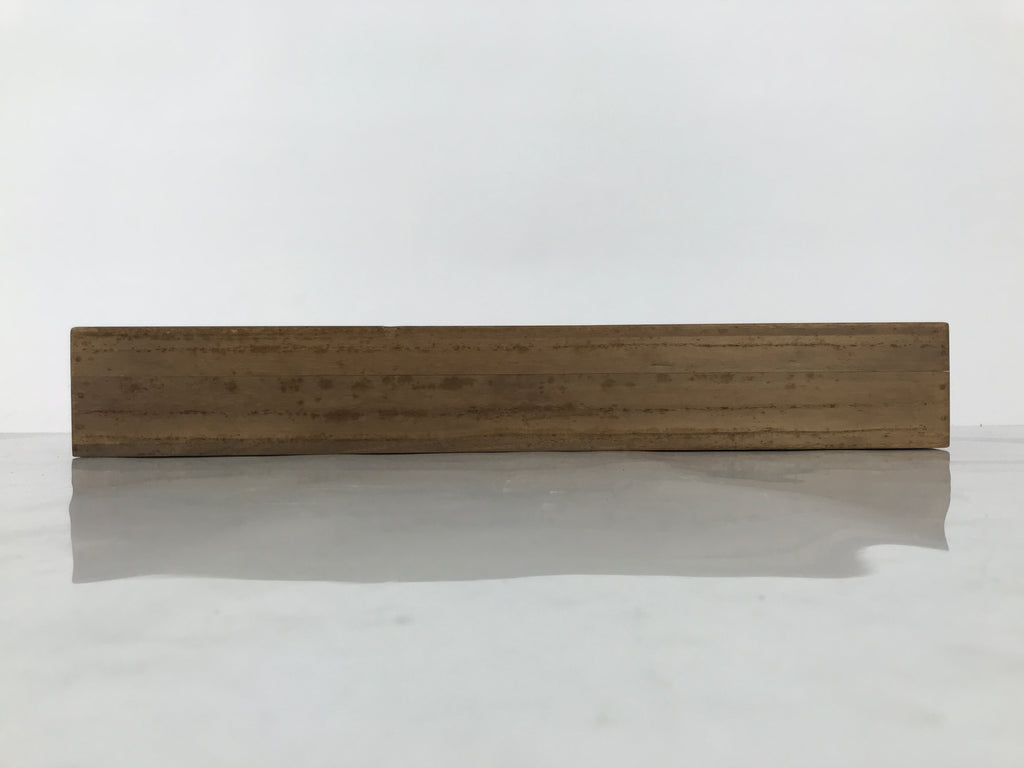 Japanese Wooden Hanging Scroll Box Vtg Kakejiku Hako Inside Length 49.2cm SB357