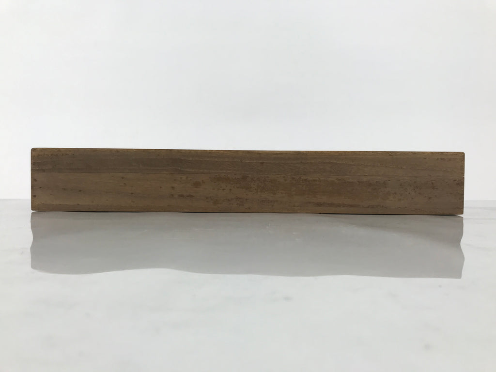 Japanese Wooden Hanging Scroll Box Vtg Kakejiku Hako Inside Length 49.2cm SB357