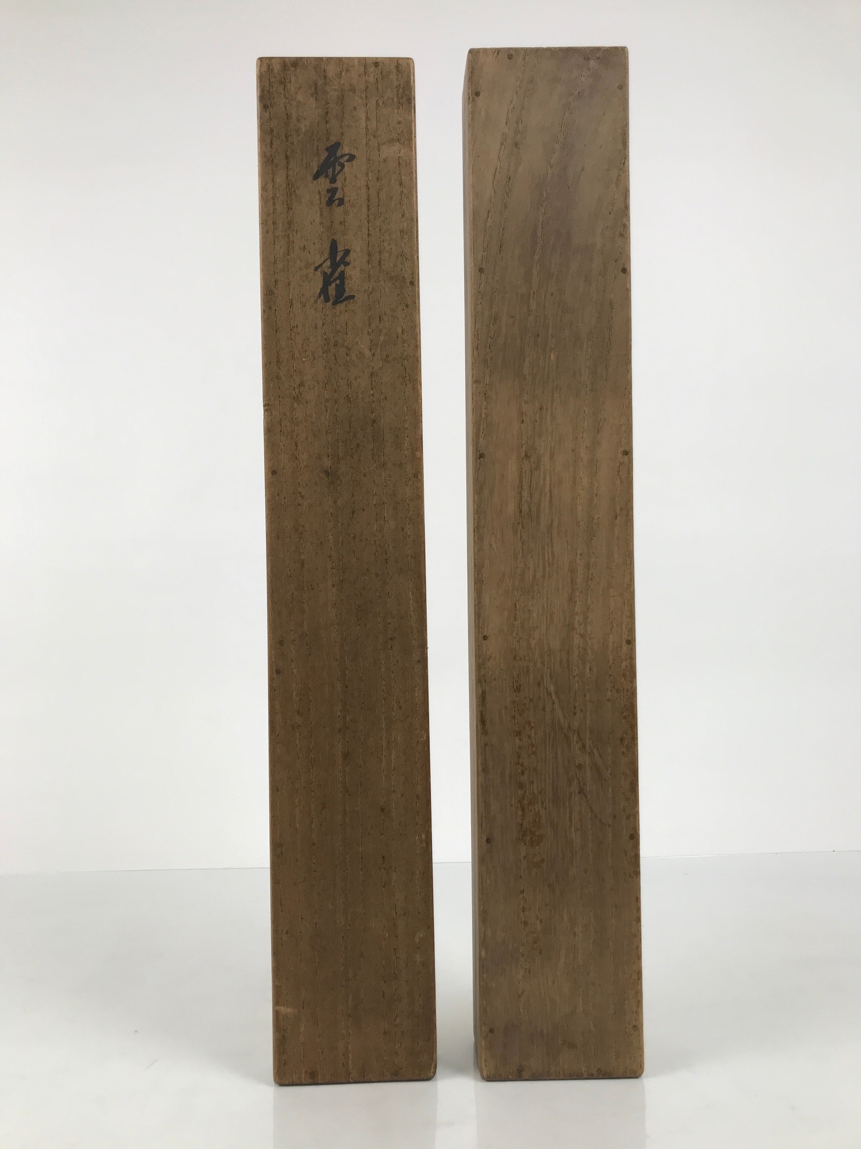 Japanese Wooden Hanging Scroll Box Vtg Kakejiku Hako Inside Length 49.2cm SB357