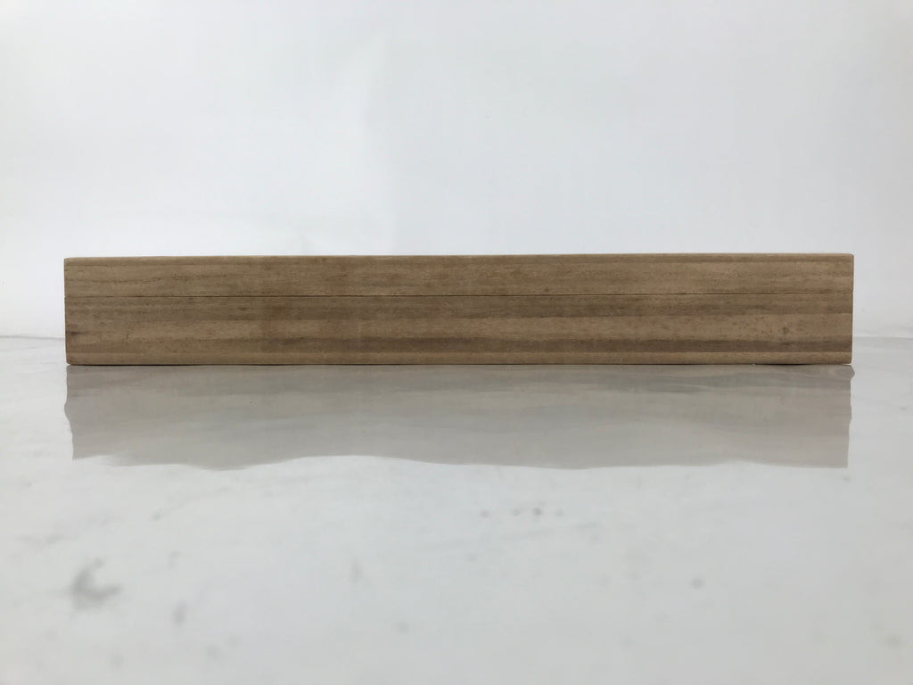 Japanese Wooden Hanging Scroll Box Vtg Kakejiku Hako Inside Length 50.1cm SB320