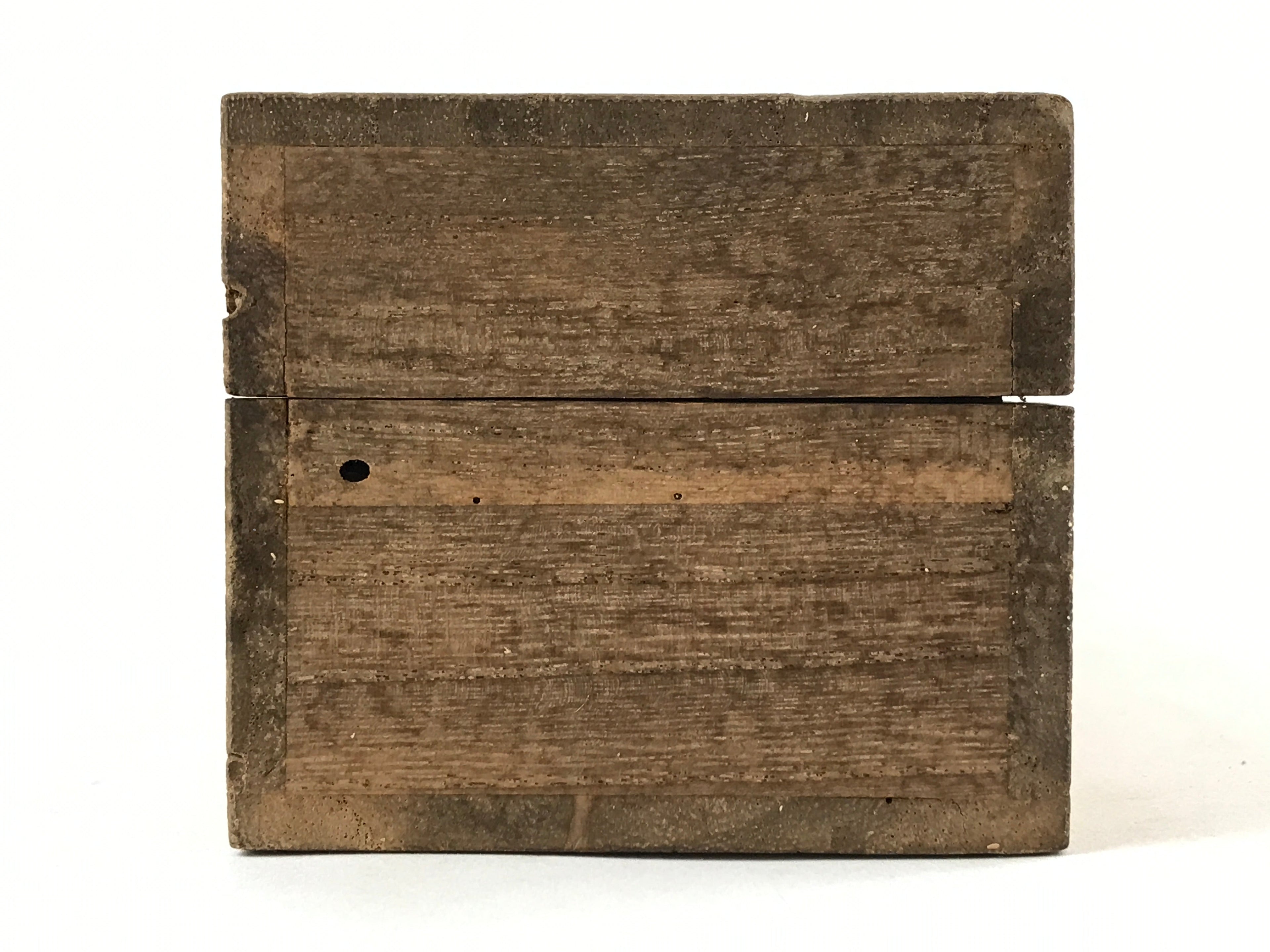 Japanese Wooden Hanging Scroll Box Vtg Kakejiku Hako Inside Length 50.5cm SB261