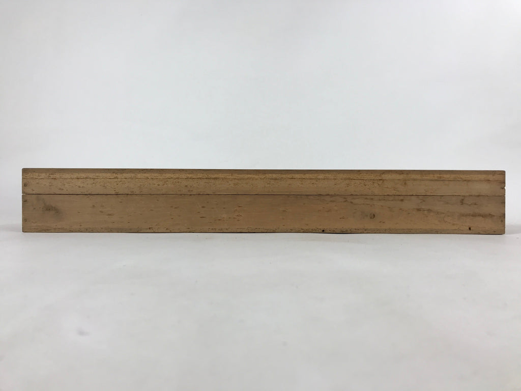 Japanese Wooden Hanging Scroll Box Vtg Kakejiku Hako Inside Length 50.5cm SB261