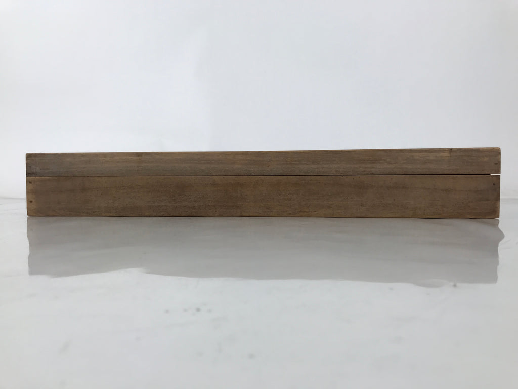 Japanese Wooden Hanging Scroll Box Vtg Kakejiku Hako Inside Length 50.5cm SB312