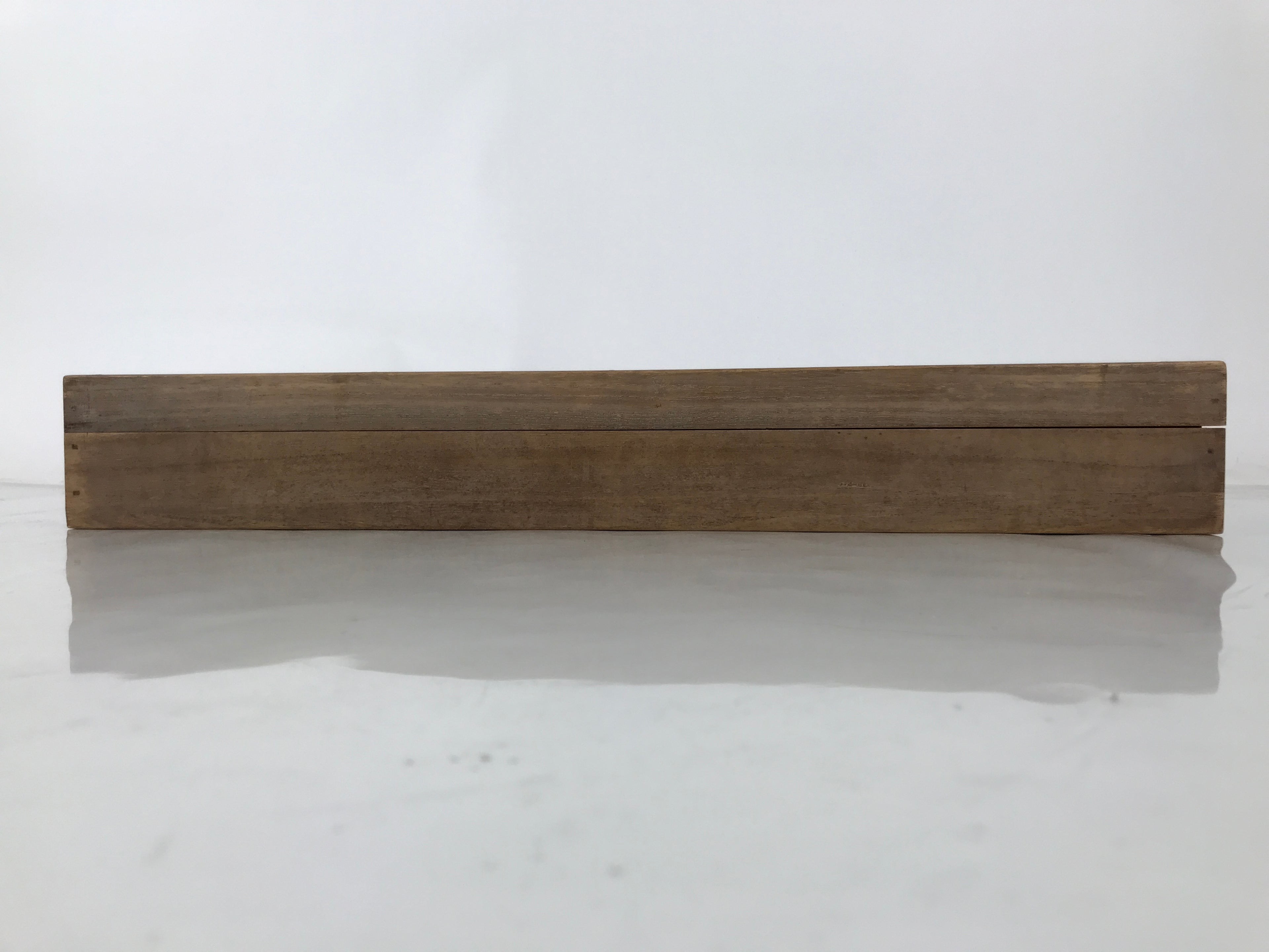 Japanese Wooden Hanging Scroll Box Vtg Kakejiku Hako Inside Length 50.5cm SB312