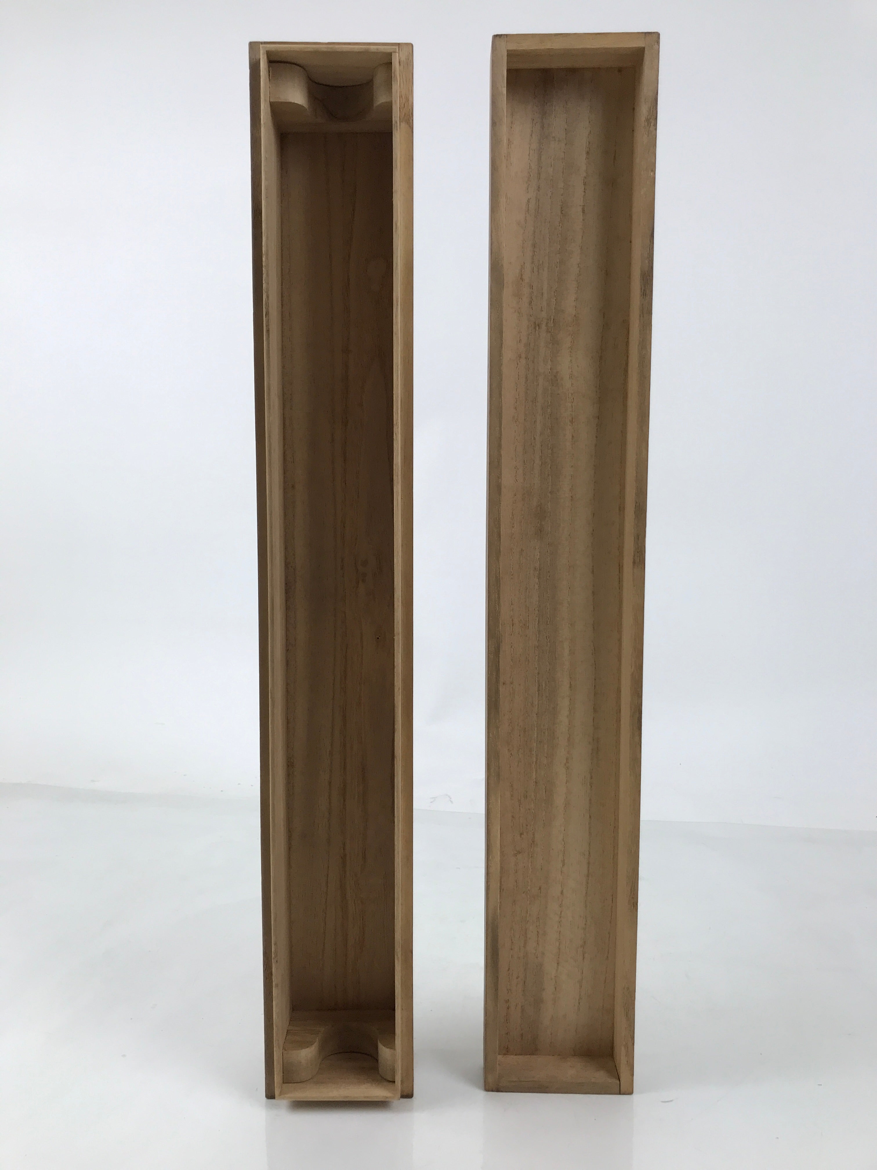 Japanese Wooden Hanging Scroll Box Vtg Kakejiku Hako Inside Length 50.5cm SB312