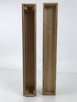 Japanese Wooden Hanging Scroll Box Vtg Kakejiku Hako Inside Length 50.5cm SB312