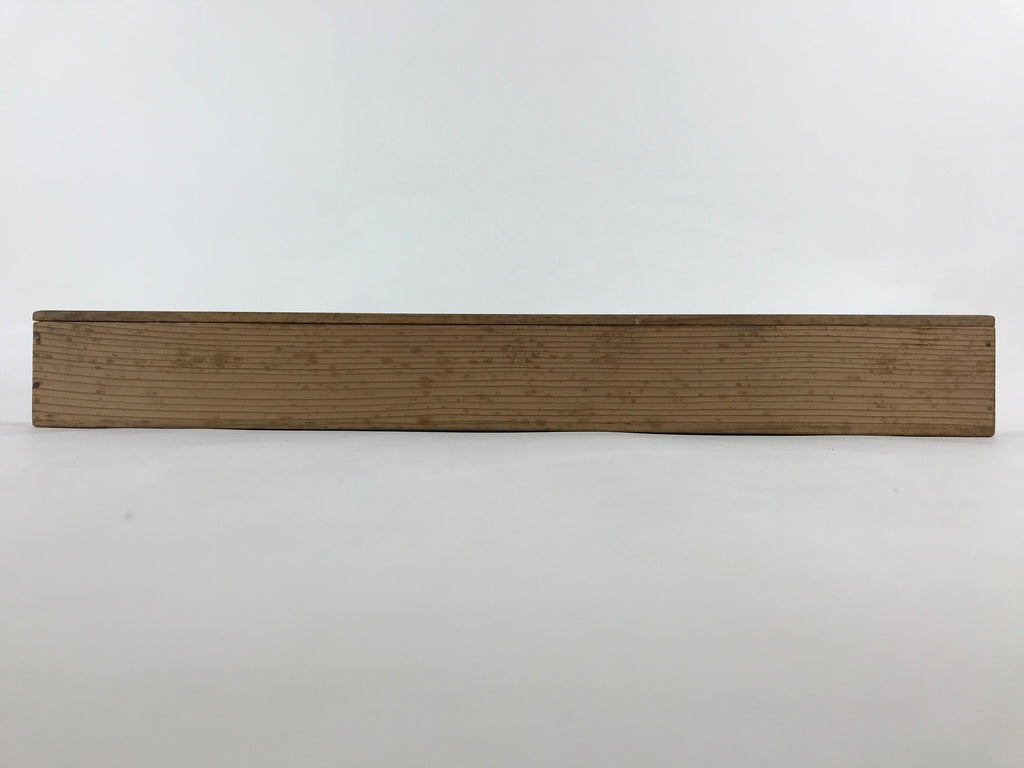 Japanese Wooden Hanging Scroll Box Vtg Kakejiku Hako Inside Length 50cm SB222