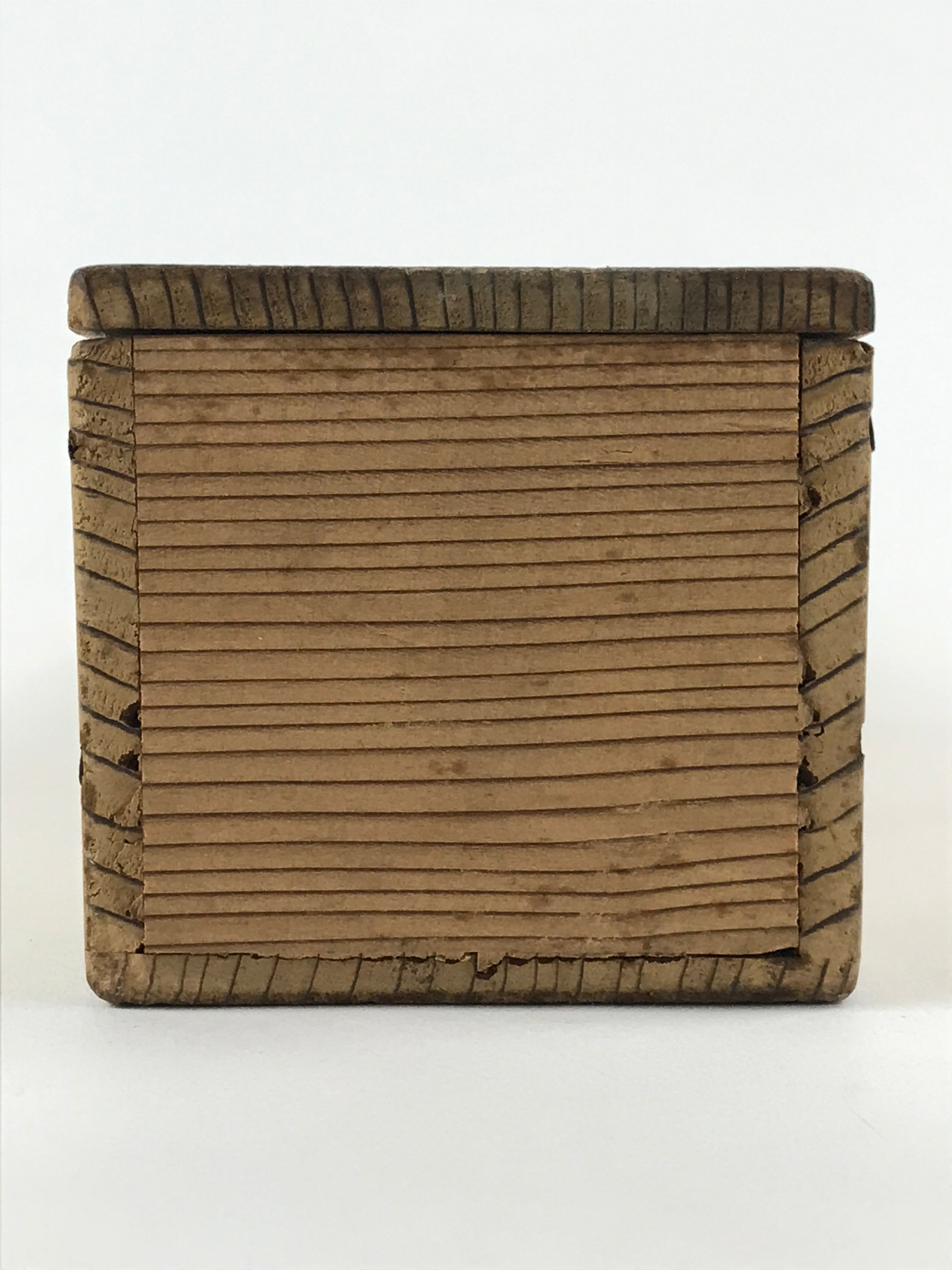 Japanese Wooden Hanging Scroll Box Vtg Kakejiku Hako Inside Length 50cm SB222