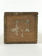 Japanese Wooden Hanging Scroll Box Vtg Kakejiku Hako Inside Length 50cm SB222