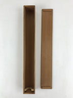 Japanese Wooden Hanging Scroll Box Vtg Kakejiku Hako Inside Length 50cm SB222