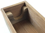 Japanese Wooden Hanging Scroll Box Vtg Kakejiku Hako Inside Length 50cm SB222
