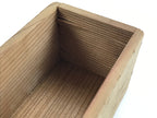 Japanese Wooden Hanging Scroll Box Vtg Kakejiku Hako Inside Length 50cm SB222