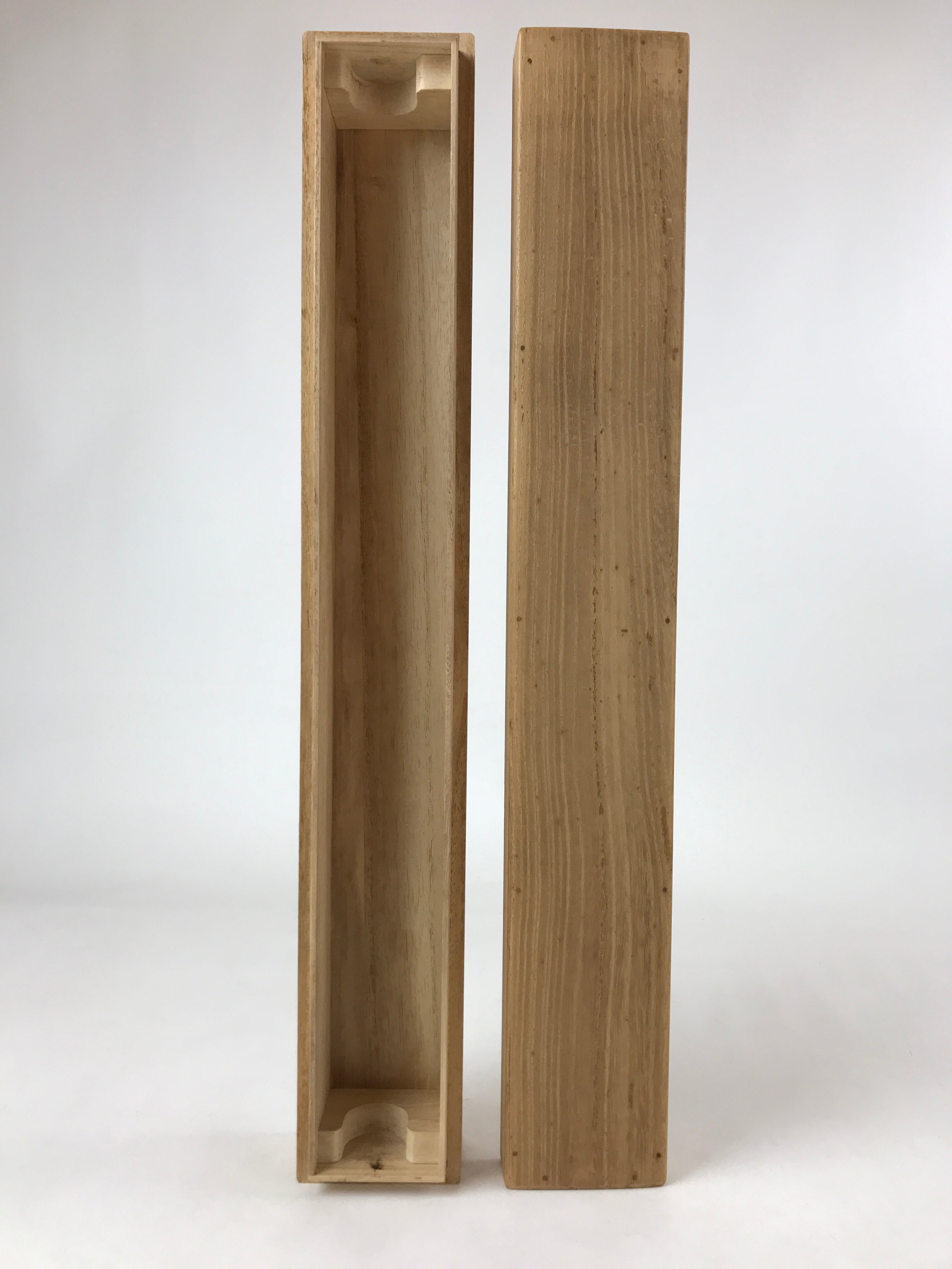 Japanese Wooden Hanging Scroll Box Vtg Kakejiku Hako Inside Length 51.5cm SB268