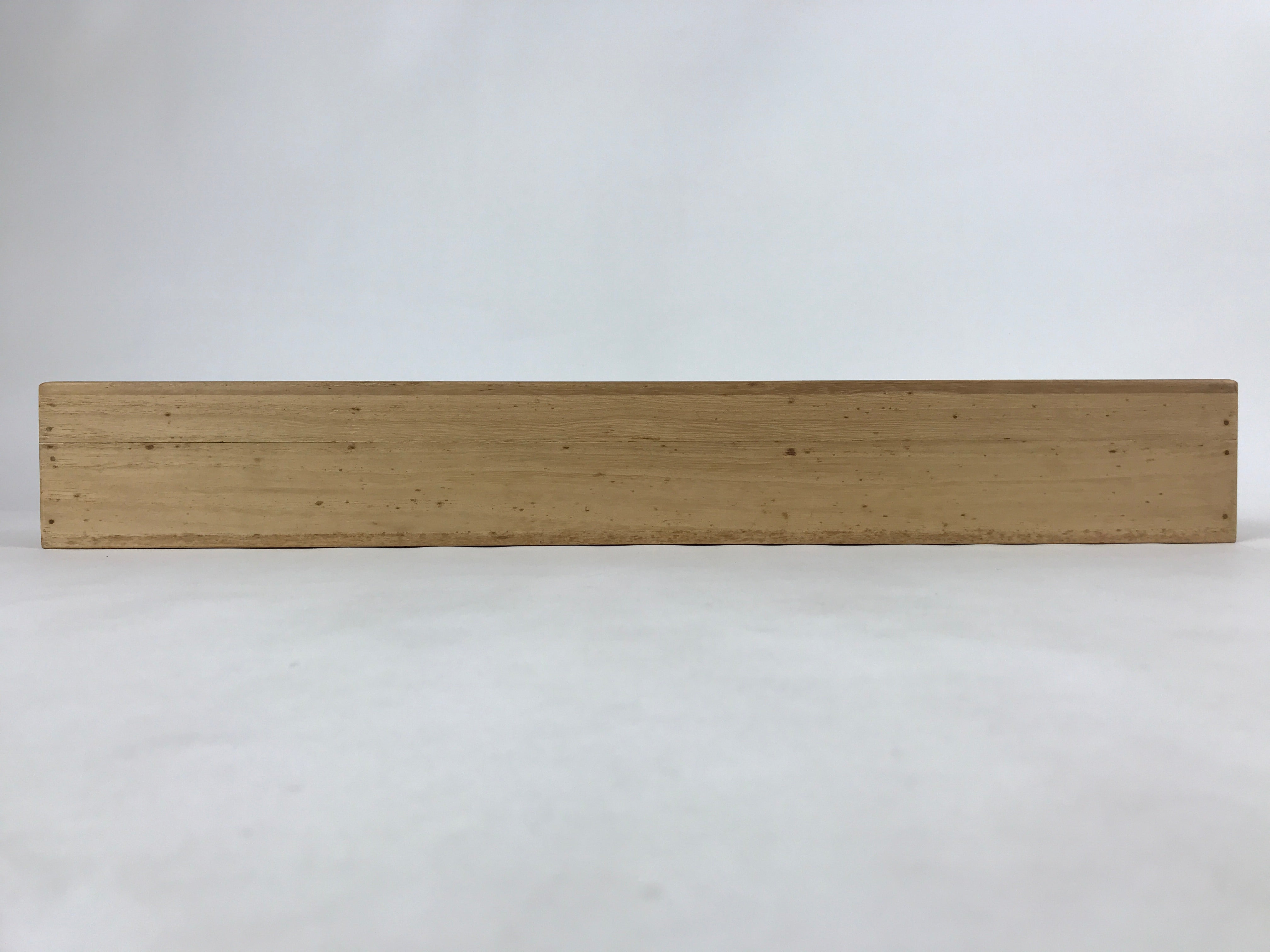 Japanese Wooden Hanging Scroll Box Vtg Kakejiku Hako Inside Length 51.5cm SB268